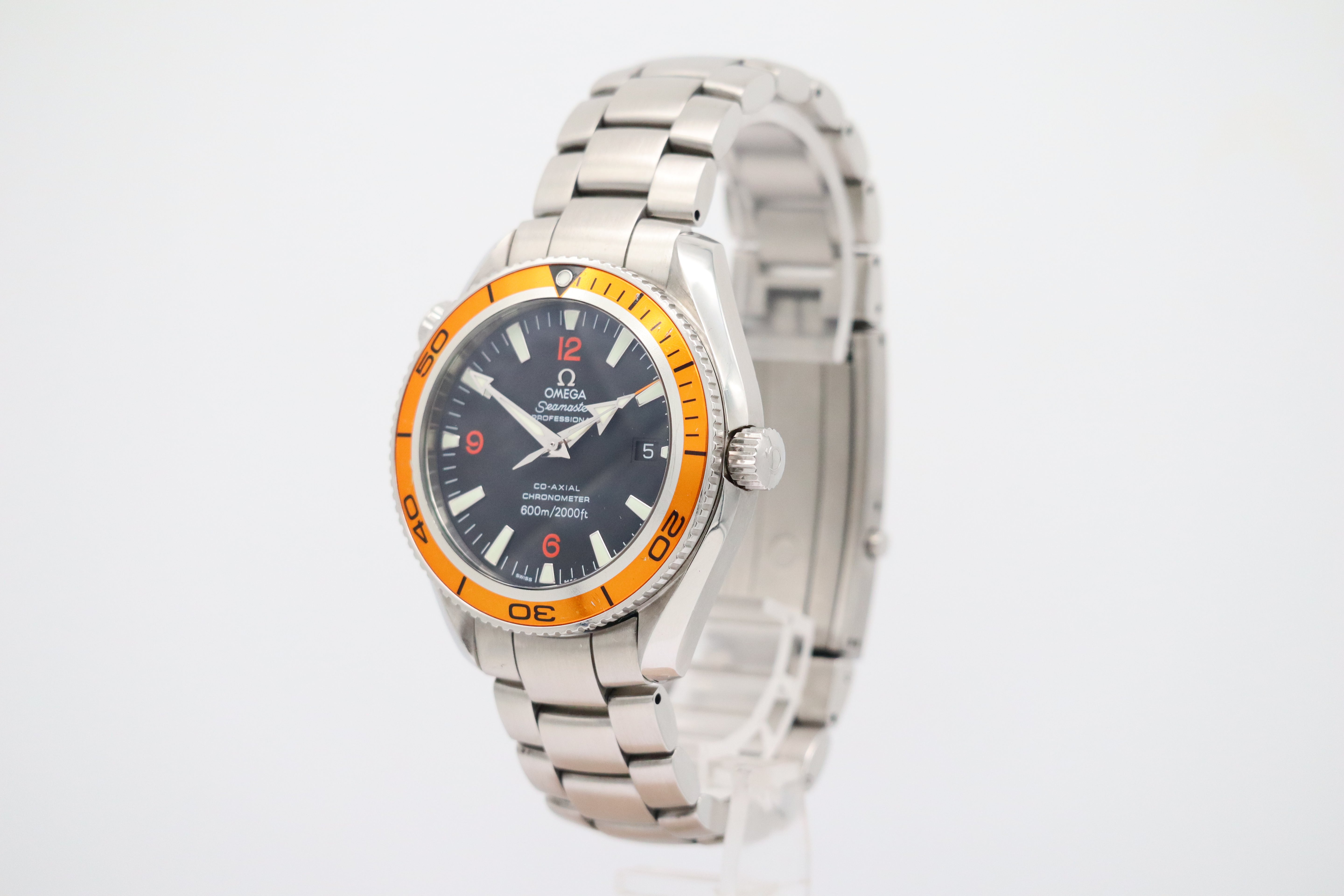 Omega Seamaster Planet Ocean 42mm Automatik Herrenuhr 29095038 Box + og. Papiere