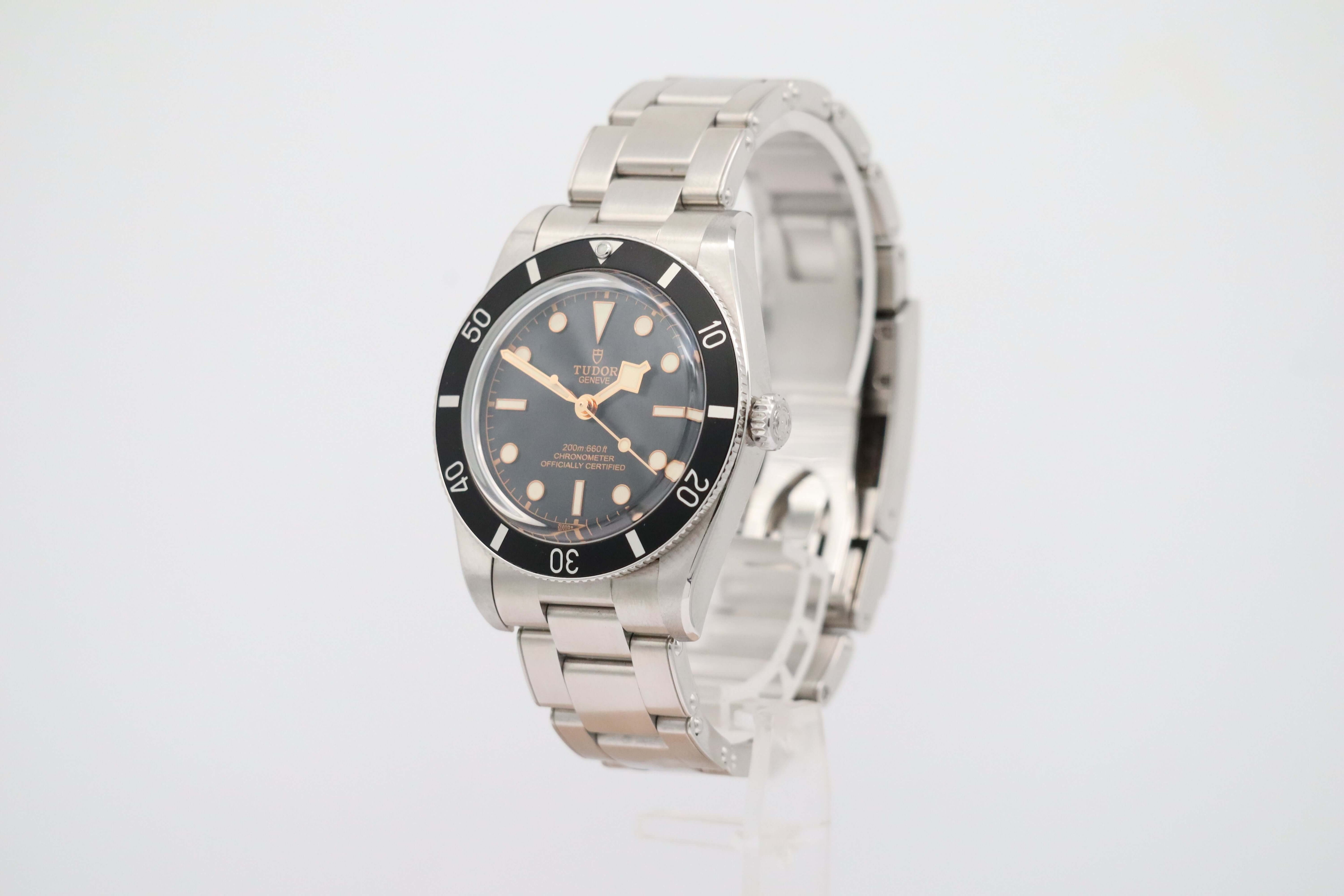 Tudor Black Bay 54 37mm Automatik 79000N Box + og. Papiere