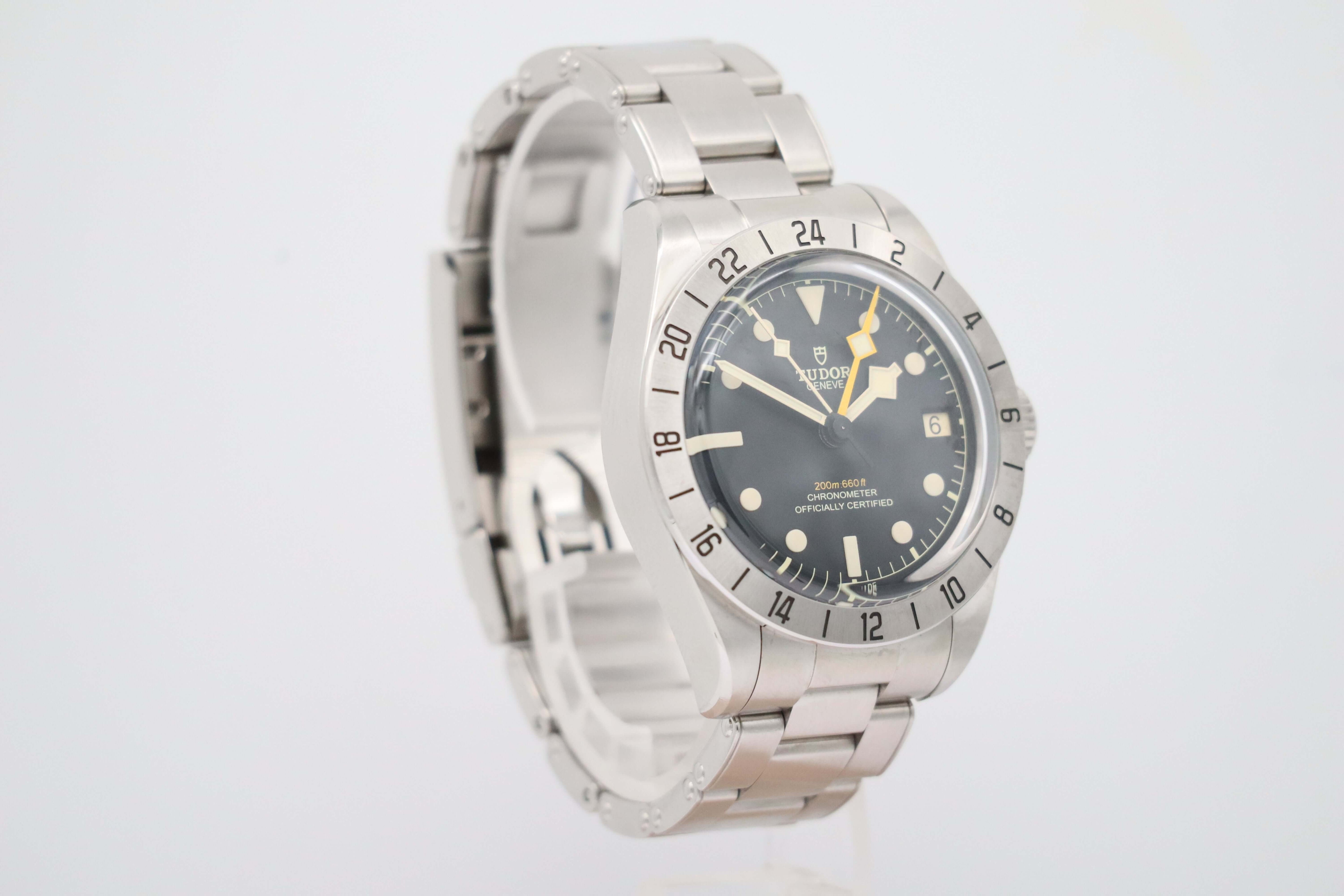 Tudor Black Bay 39mm Automatik Herrenuhr 79470 Box + og. Papiere