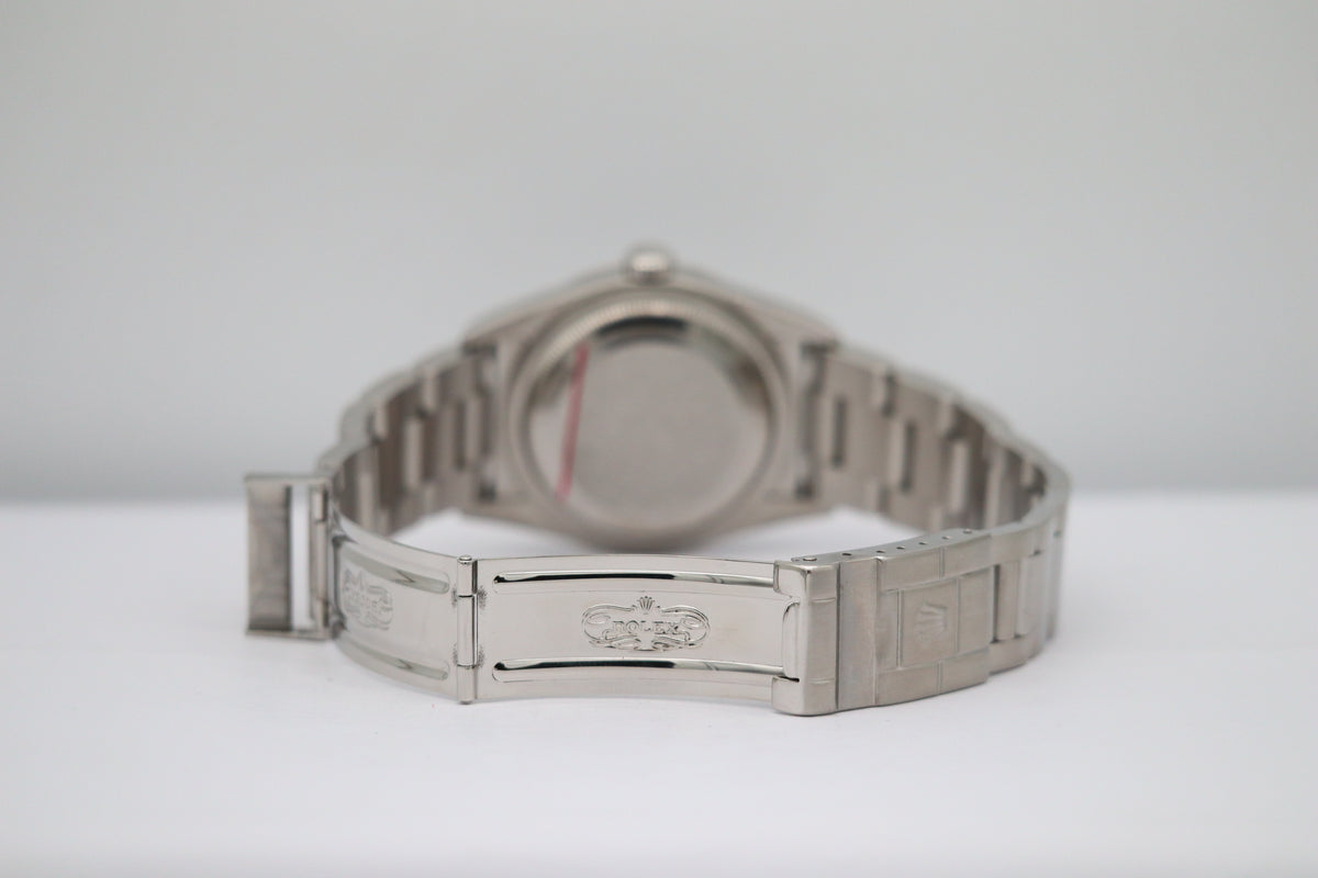 Rolex Explorer Automatik Herrenuhr Stahl Schwarz 114270 - Detailansicht 8