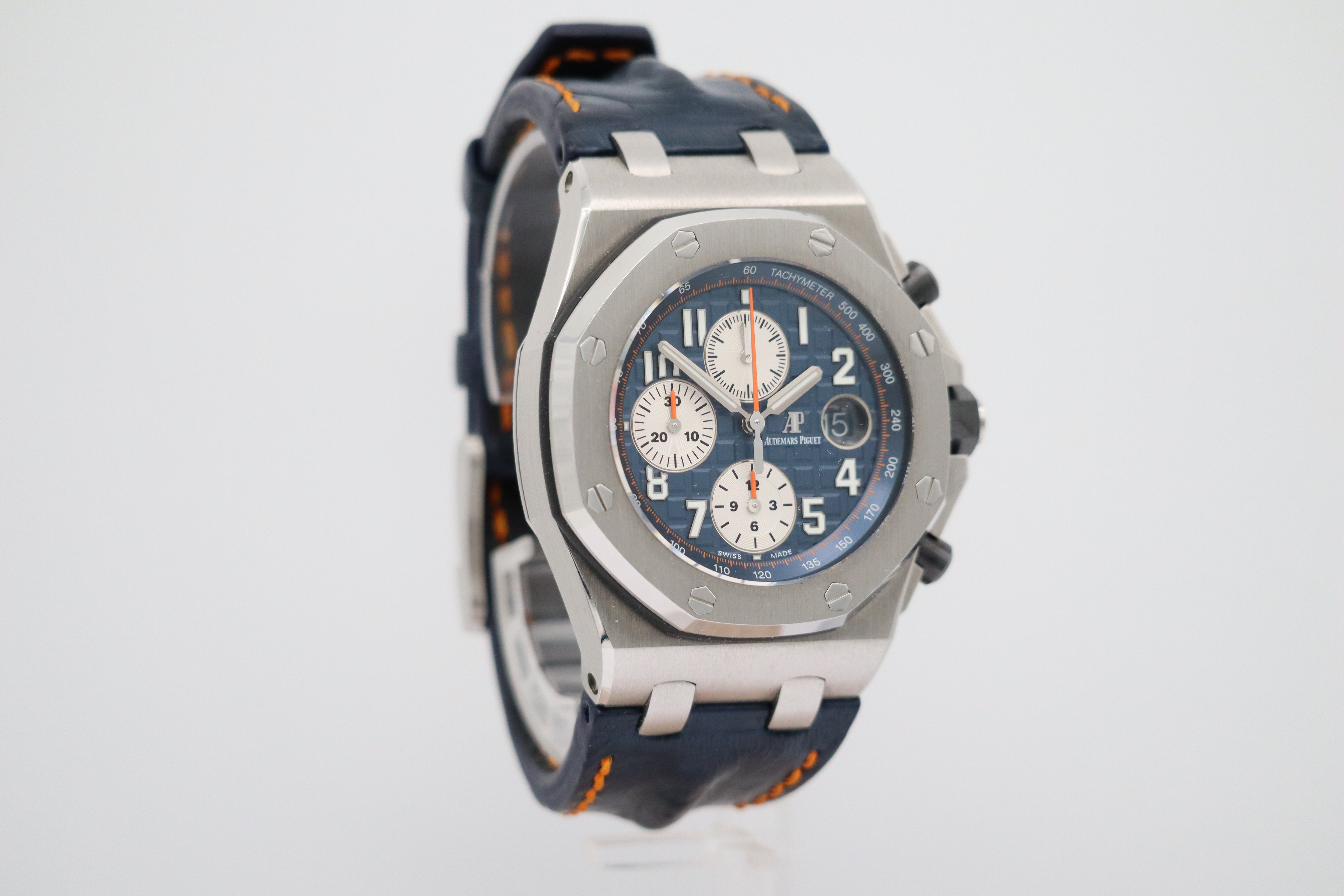 Audemars Piguet Royal Oak Offshore Chronograph 42mm Automatik Herrenuhr 26470ST Box + og. Papiere