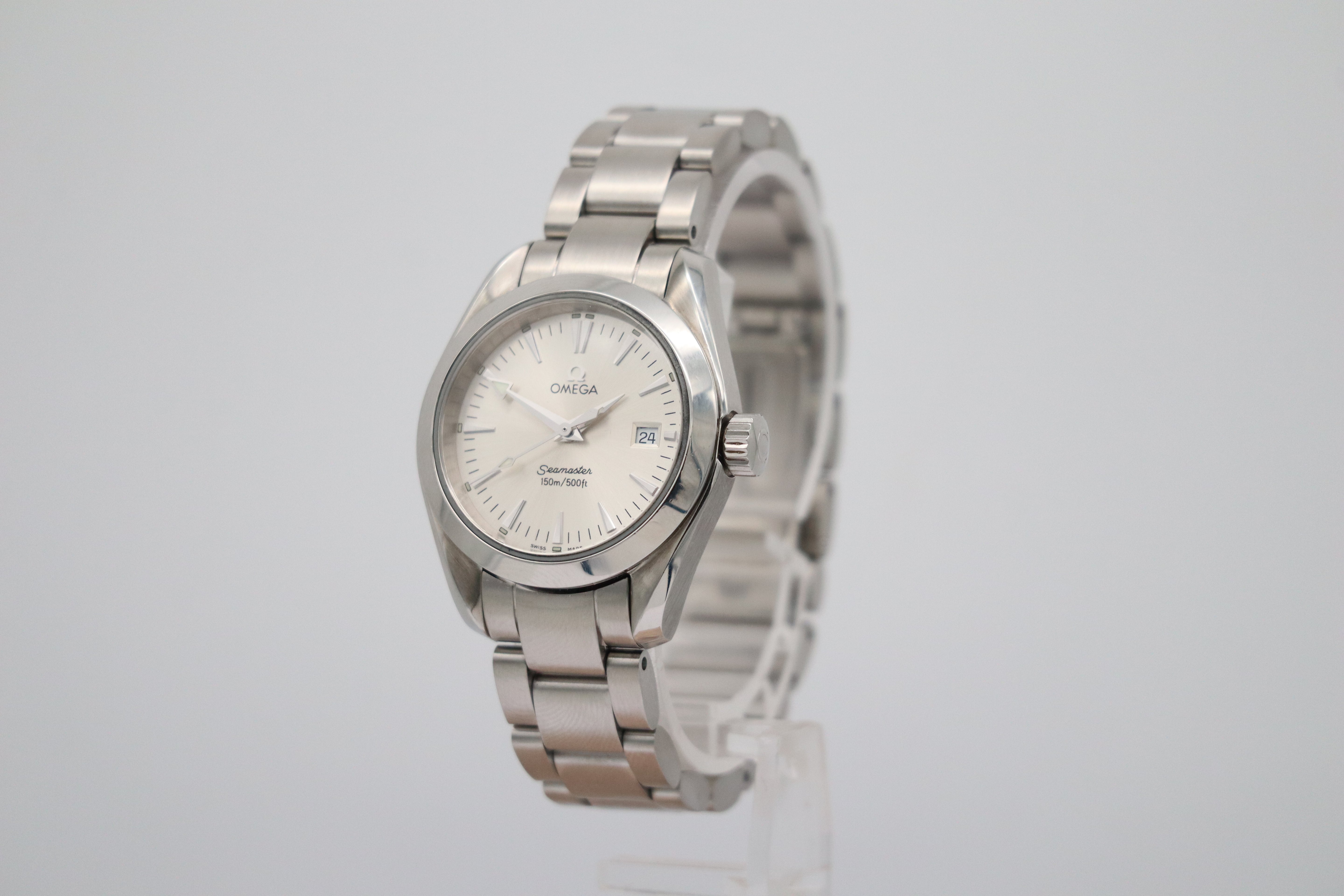 Omega Seamaster Aqua Terra Quarz Silber  25773000