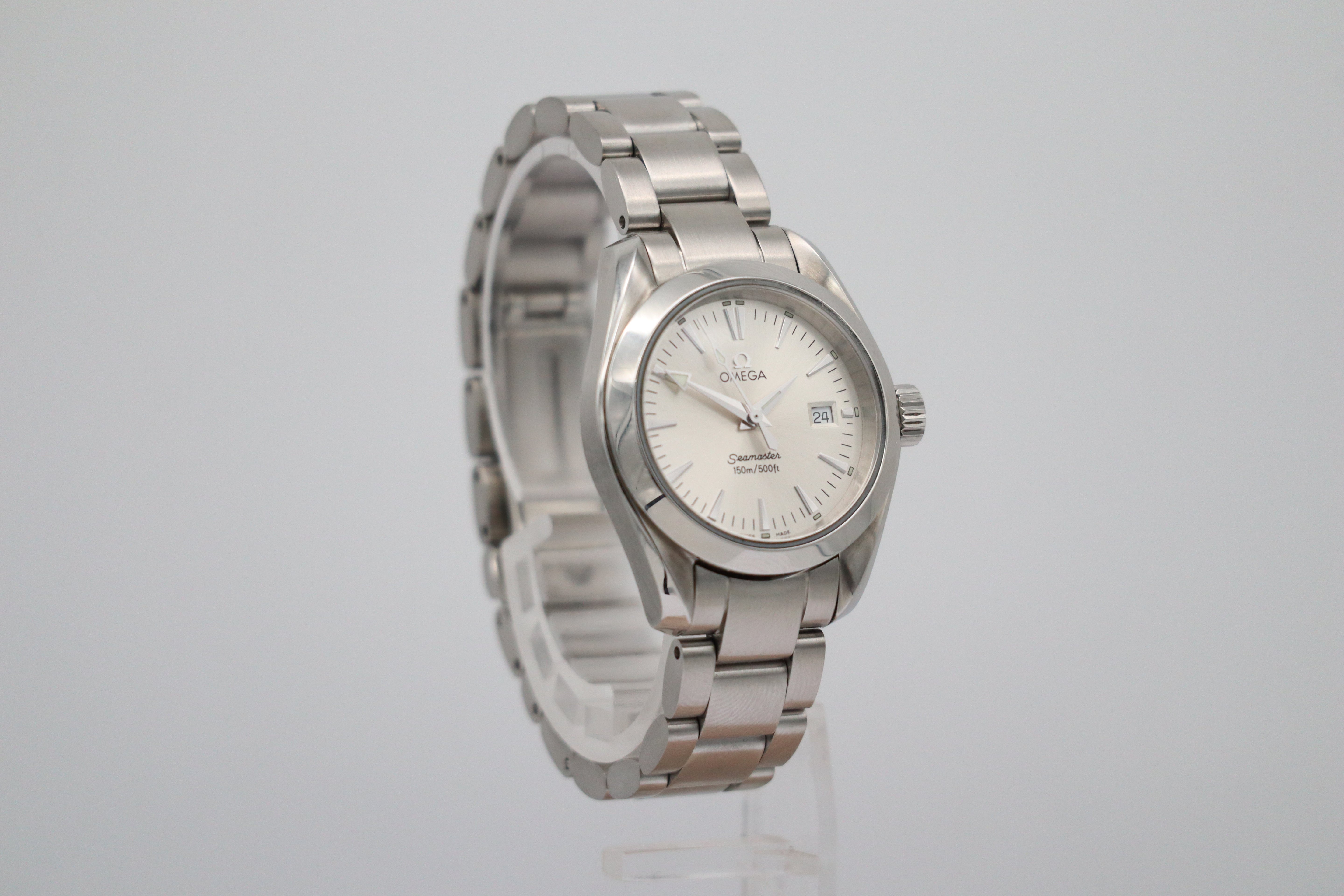 Omega Seamaster Aqua Terra Quarz Silber  25773000