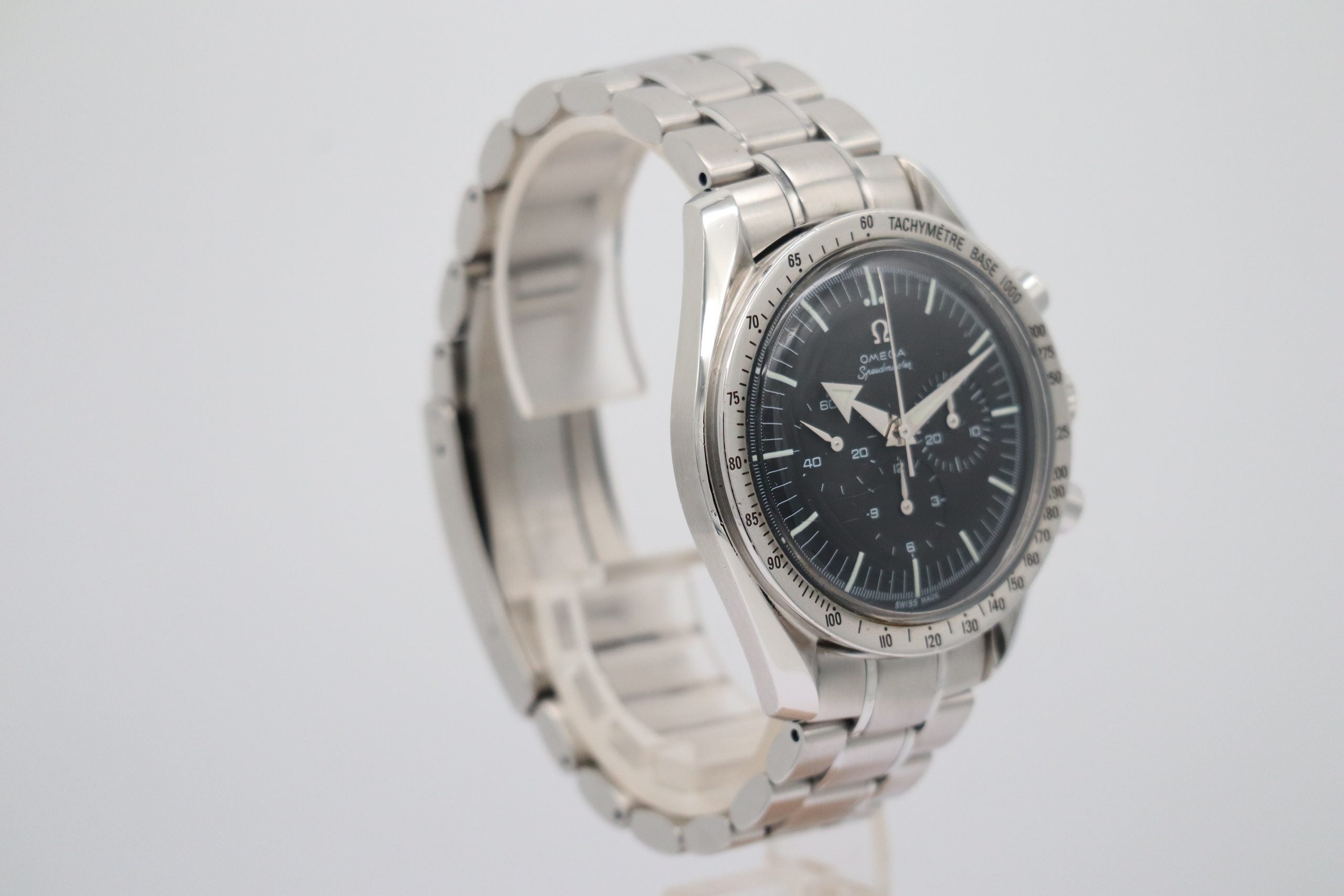 Omega Speedmaster Broad Arrow 35945000 Box + og. Papiere