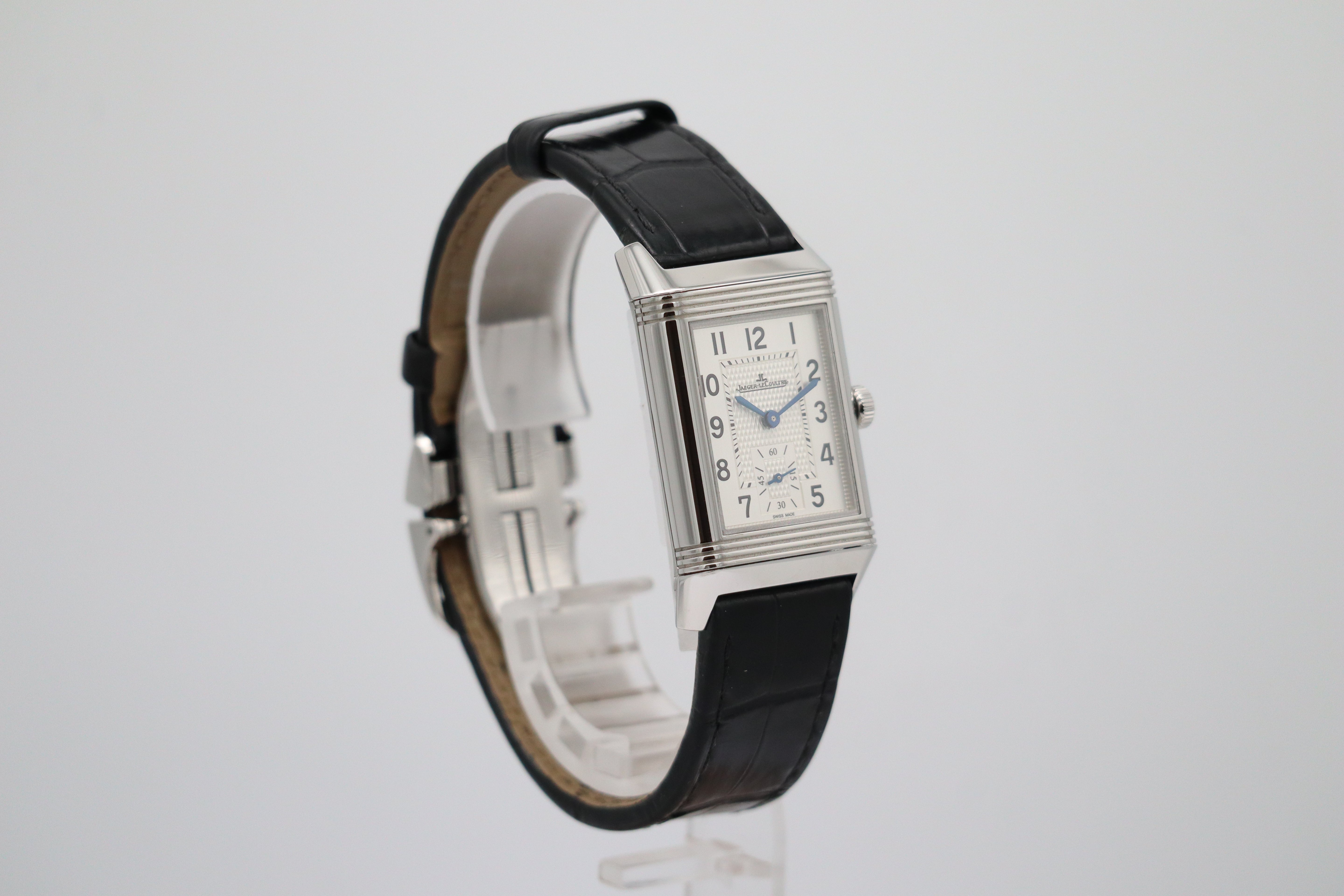 Jaeger-LeCoultre Reverso Duoface Handaufzug Herrenuhr 2458420 Original Papiere