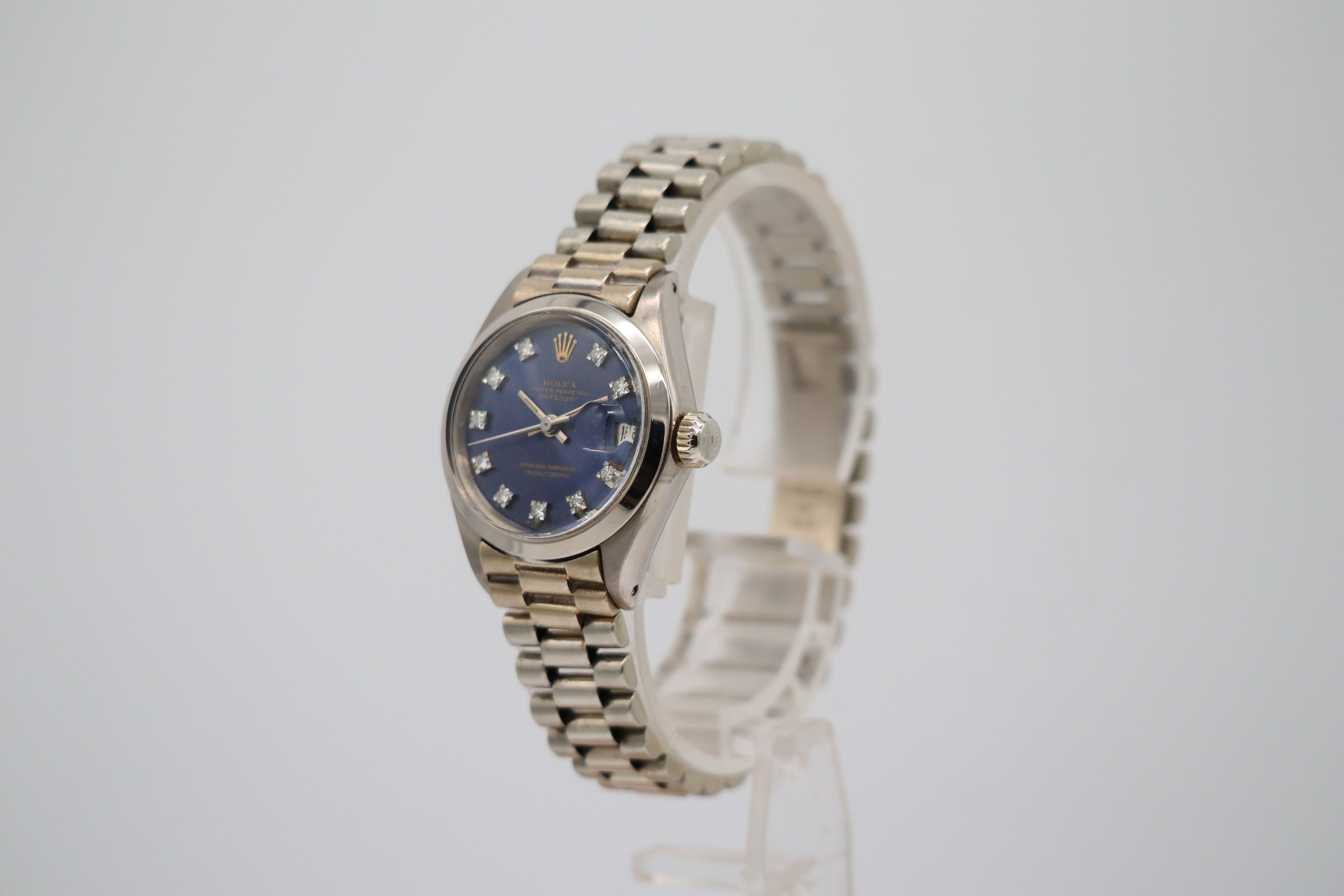 Rolex Oyster Perpetual Lady Date 6916 Original Papiere