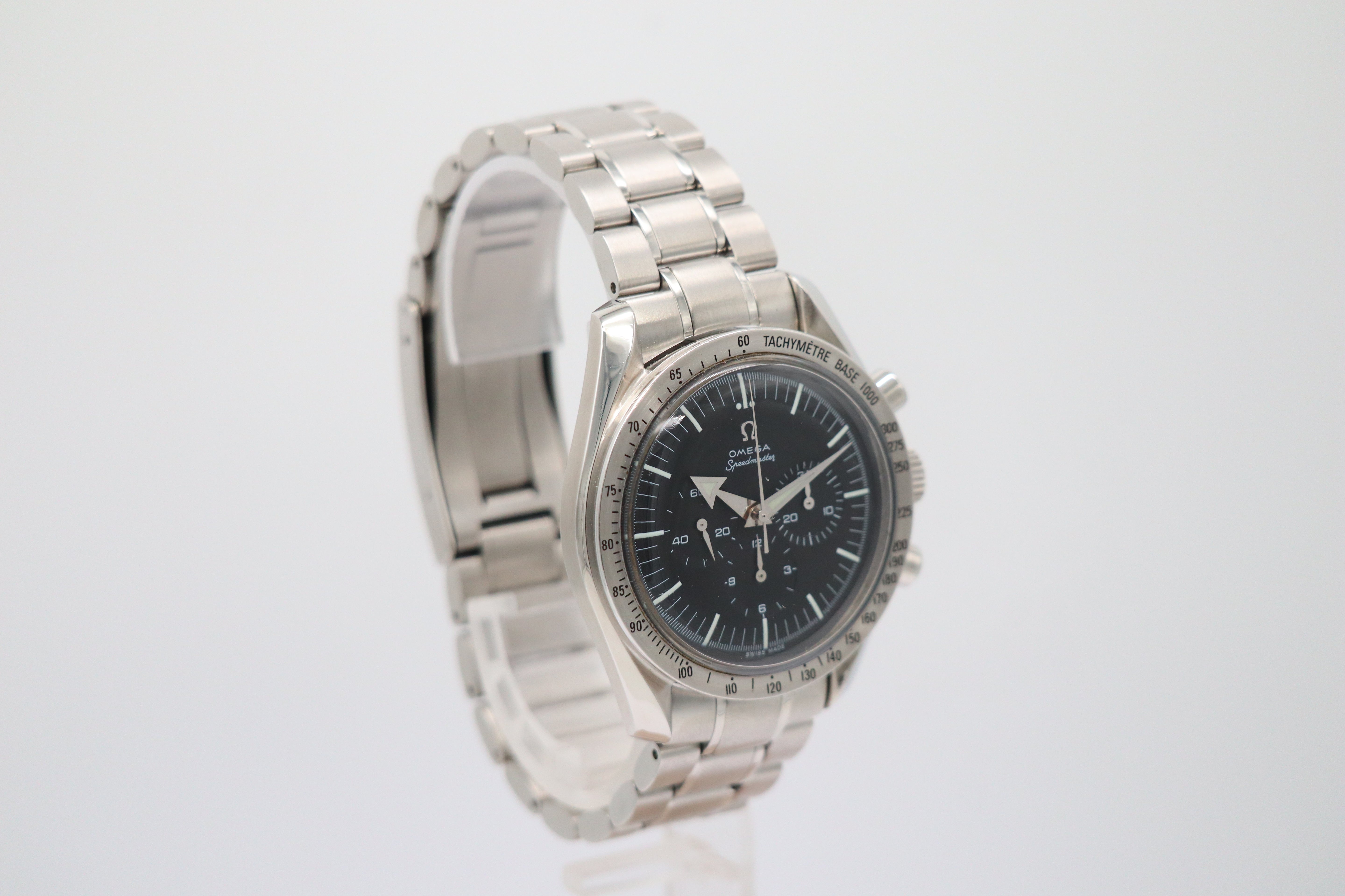 Omega Speedmaster Broad Arrow Handaufzug 42 35945000 Box + og. Papiere