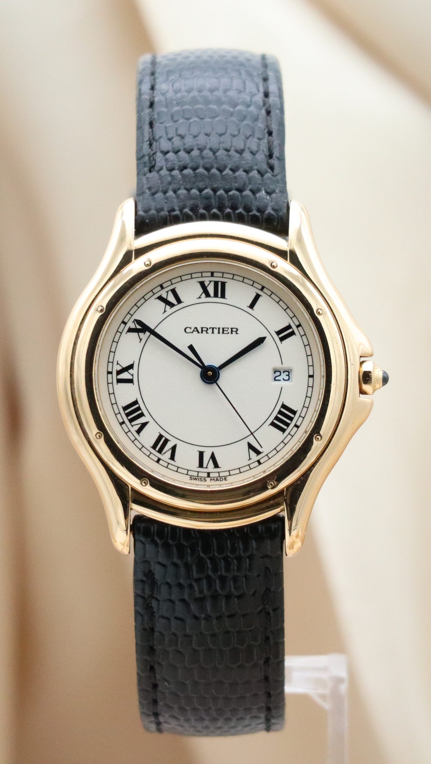 Cartier Cougar Gelbgold 33mm Quarz 116000R