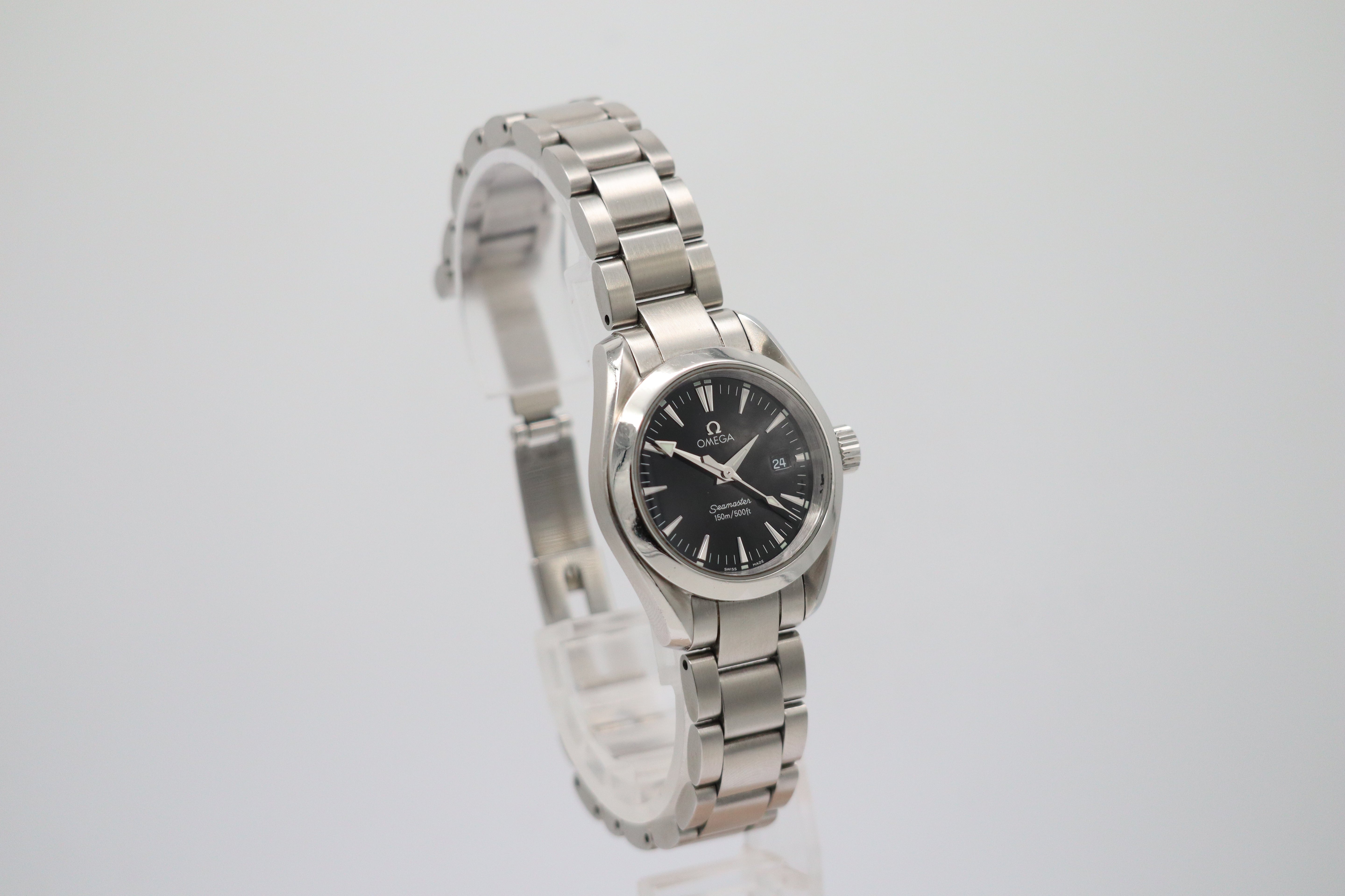 Omega Seamaster Aqua Terra Quartz 25775000 Box + above papers