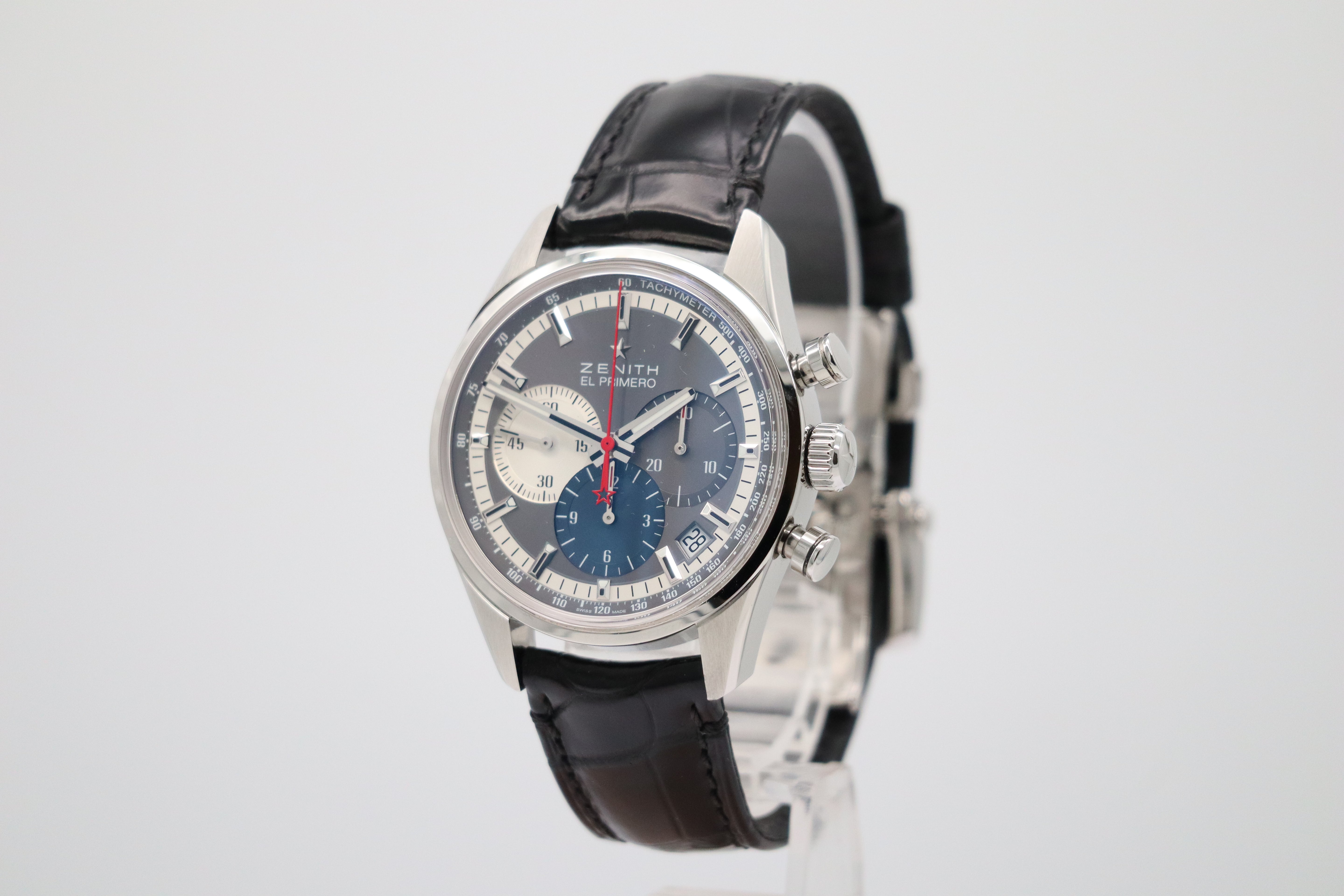 Zenith Chronomaster El Primero 38mm Automatik Herrenuhr 03.2150.400/26.C714 Box + og. Papiere