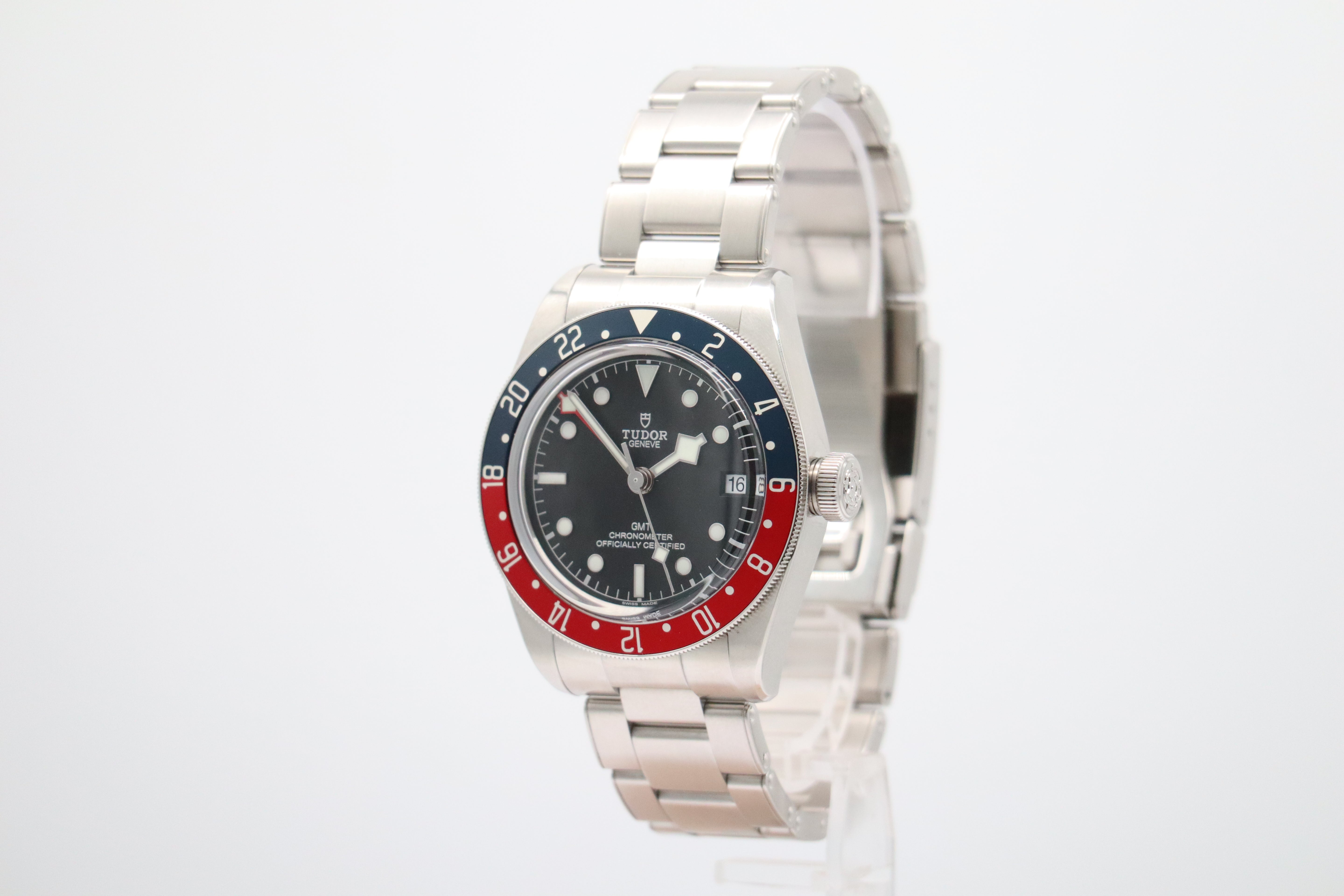 Tudor Black Bay GMT "Pepsi" M79830RB Box + og. Papiere