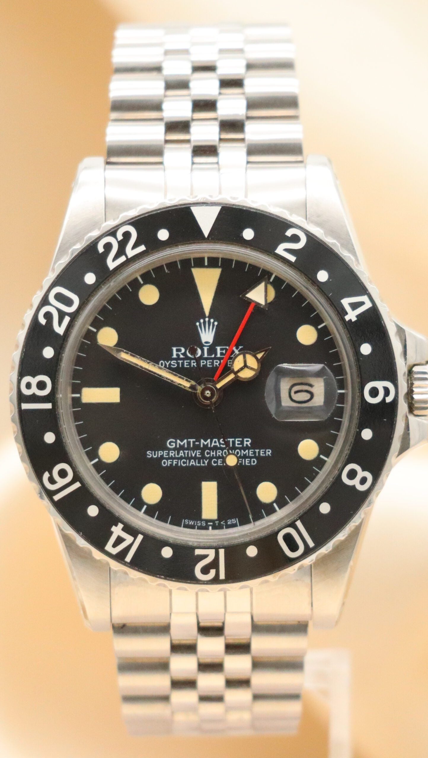 Rolex GMT Master Black Automatik Herrenuhr 1675