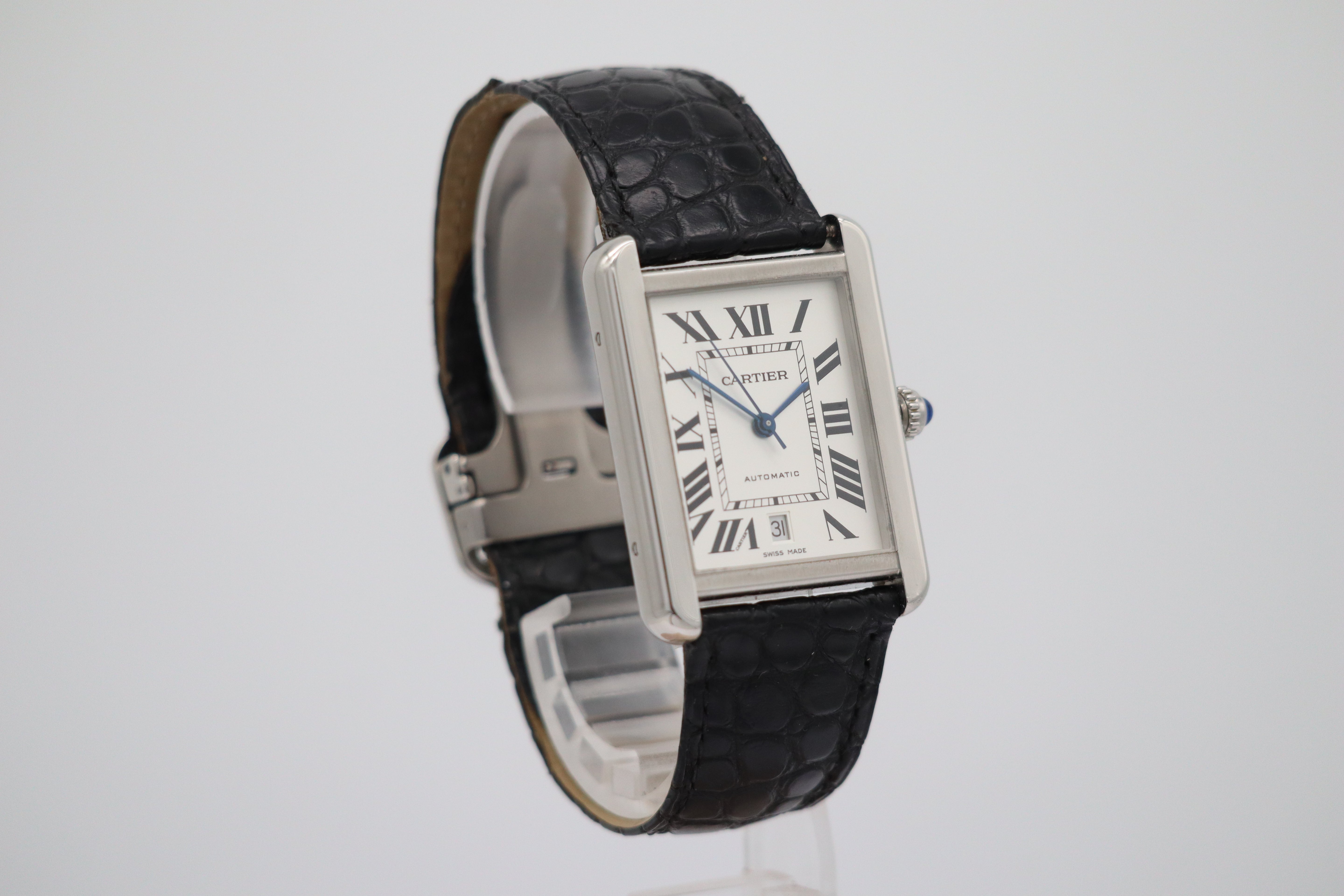 Cartier Tank Solo 31mm x 40mm Automatic 3515 Box + og. papers