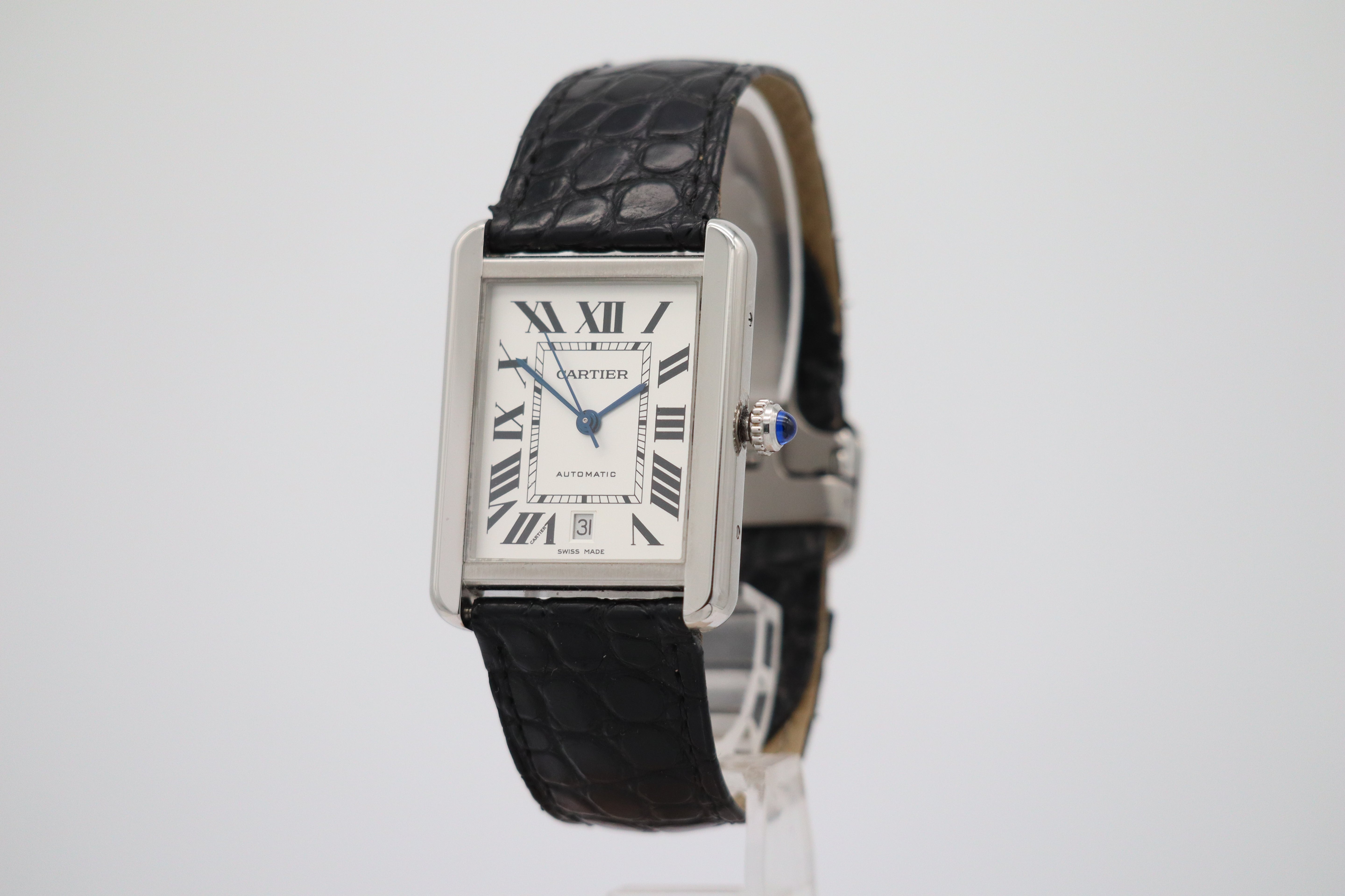 Cartier Tank Solo 31mm x 40mm Automatik  3515 Box + og. Papiere