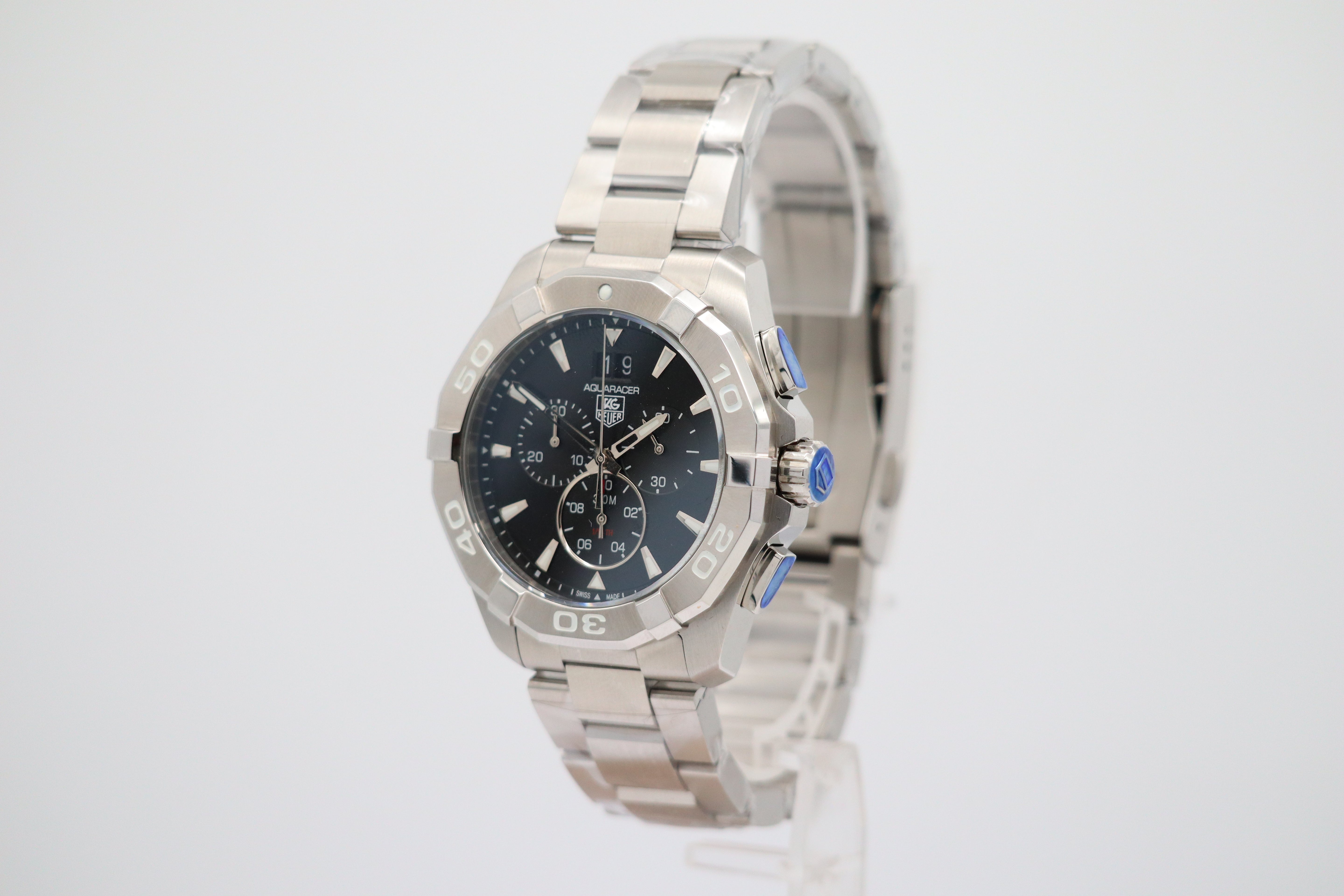 Tag Heuer Aquaracer 300M Quarz Herrenuhr Neu CAY1110 Box + og. Papiere