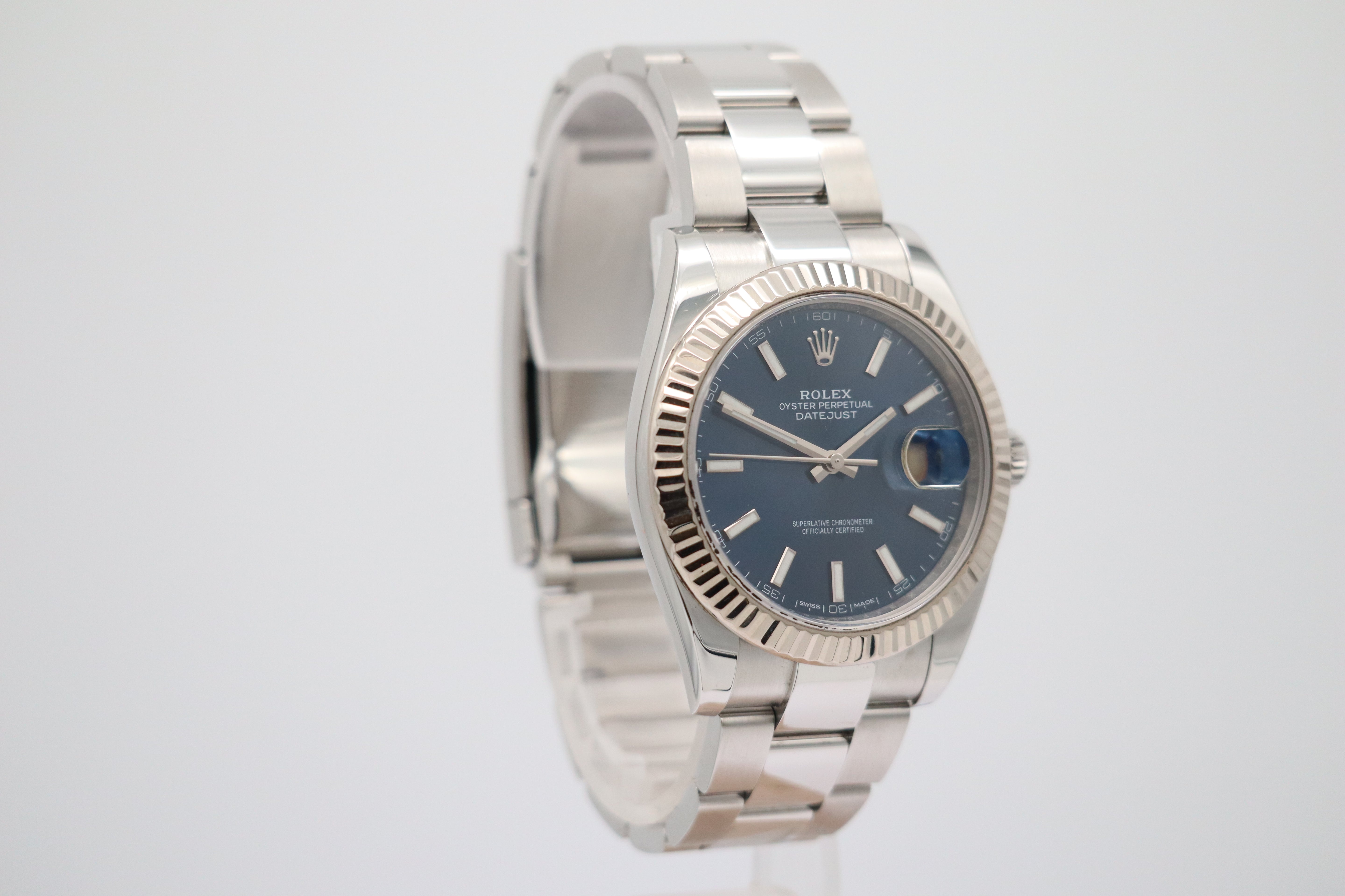 Rolex Datejust 41 Automatik Herrenuhr  126334 Original Papiere