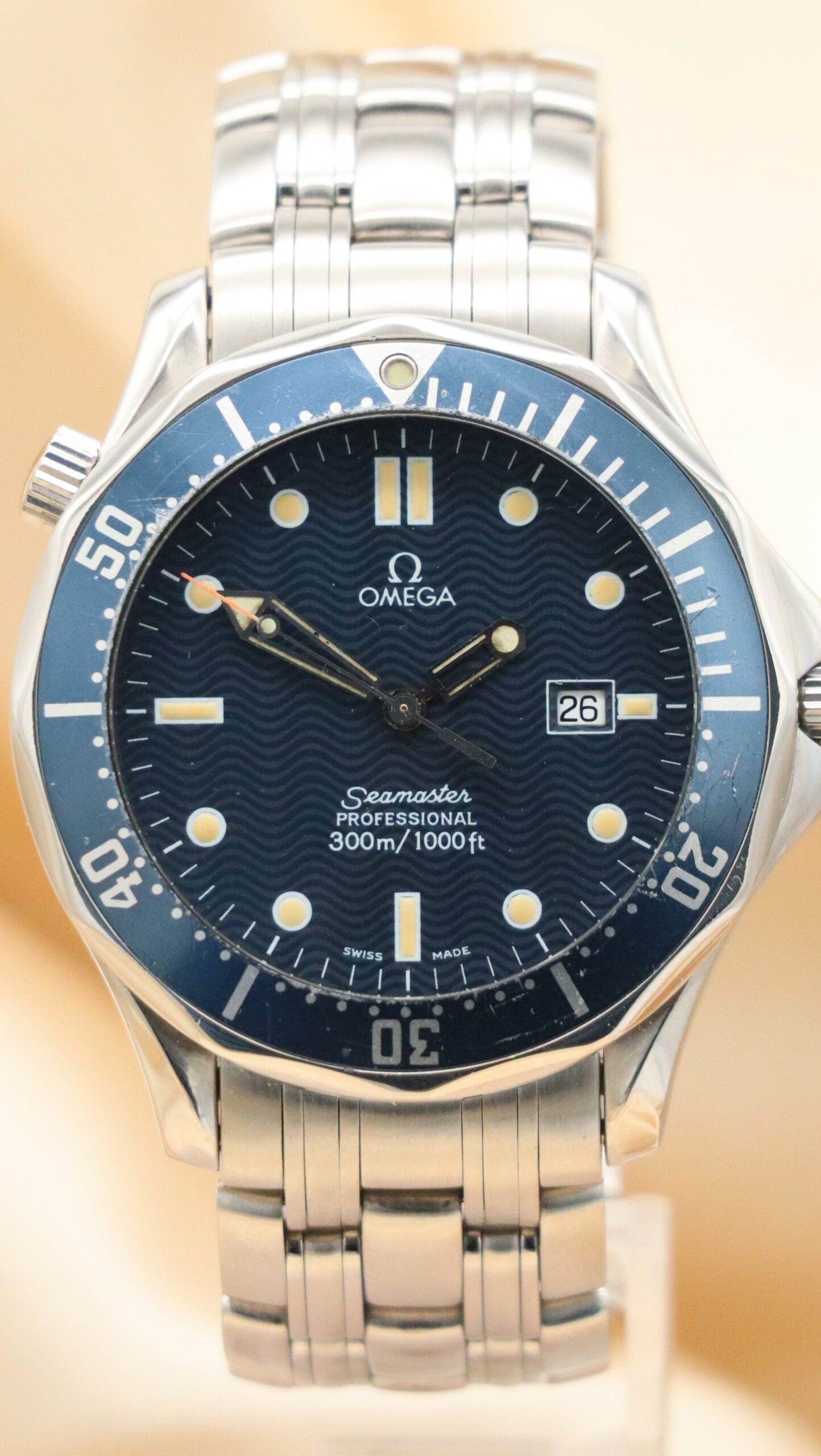 Omega Seamaster Diver Quarz Herrenuhr - Ref: 25418000