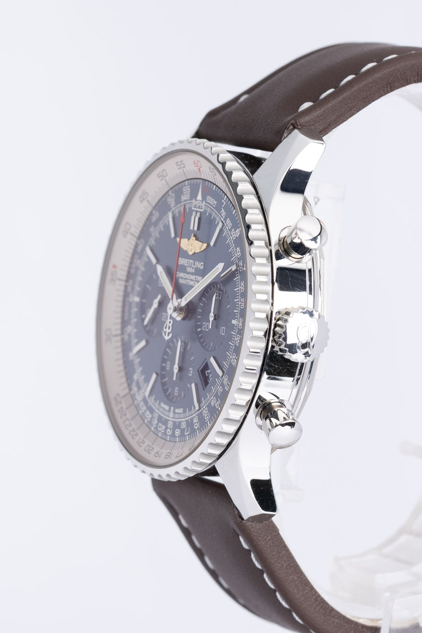 Breitling Navitimer B01 Chronograph Automatik 46mm Blau AB0127 - Detailansicht 2
