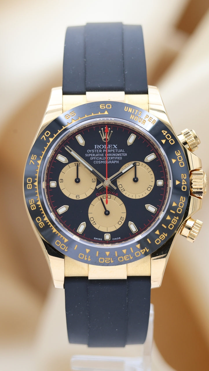 Rolex Oyster Perpetual Cosmograph Daytona Oysterflex "Paul Newman" 116518LN Box + og. Papiere