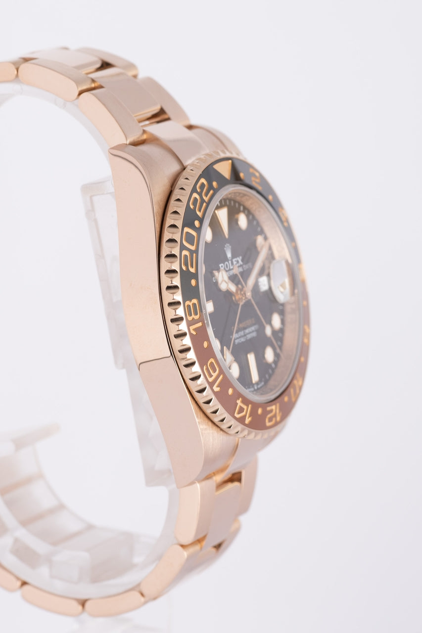 Rolex GMT-Master II "Rootbeer" 18K Rosegold 40 Automatik 126715CHNR - Detailansicht 1