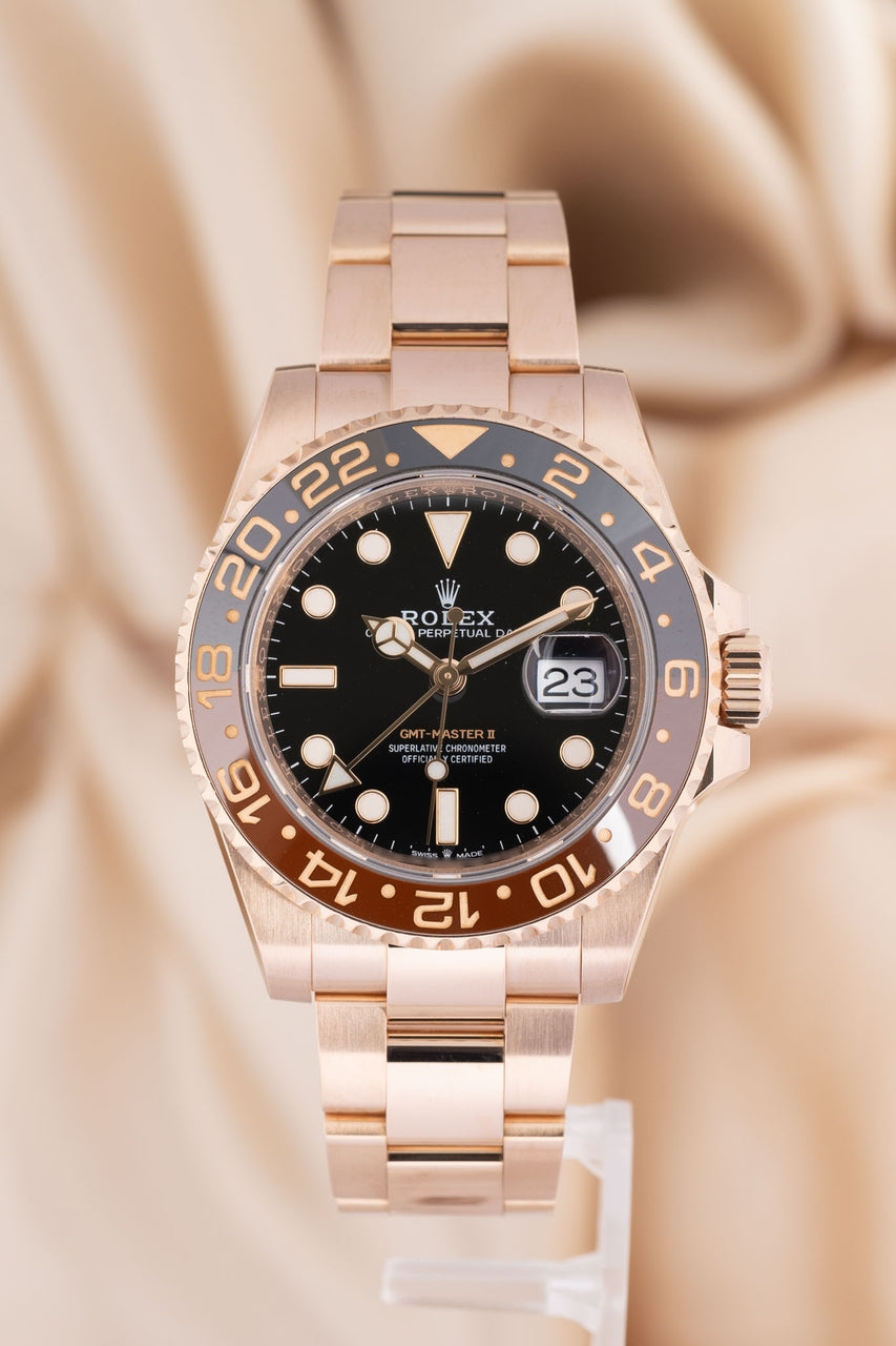 Rolex GMT-Master II "Rootbeer" 18K Rosegold 40 Automatik 126715CHNR - Thumbnail