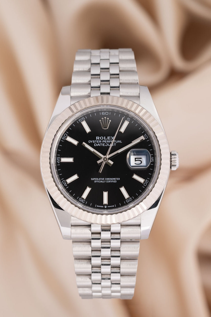 Rolex Datejust 41 Automatik Herrenuhr 126334 - Thumbnail
