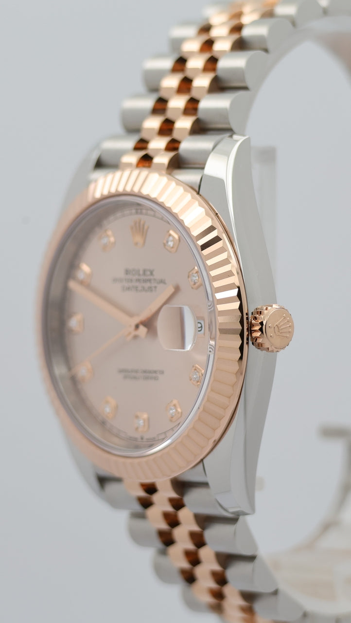 Rolex Datejust 41 Diamond Dial Automatik Stahl/Gold 126331 - Detail view 7