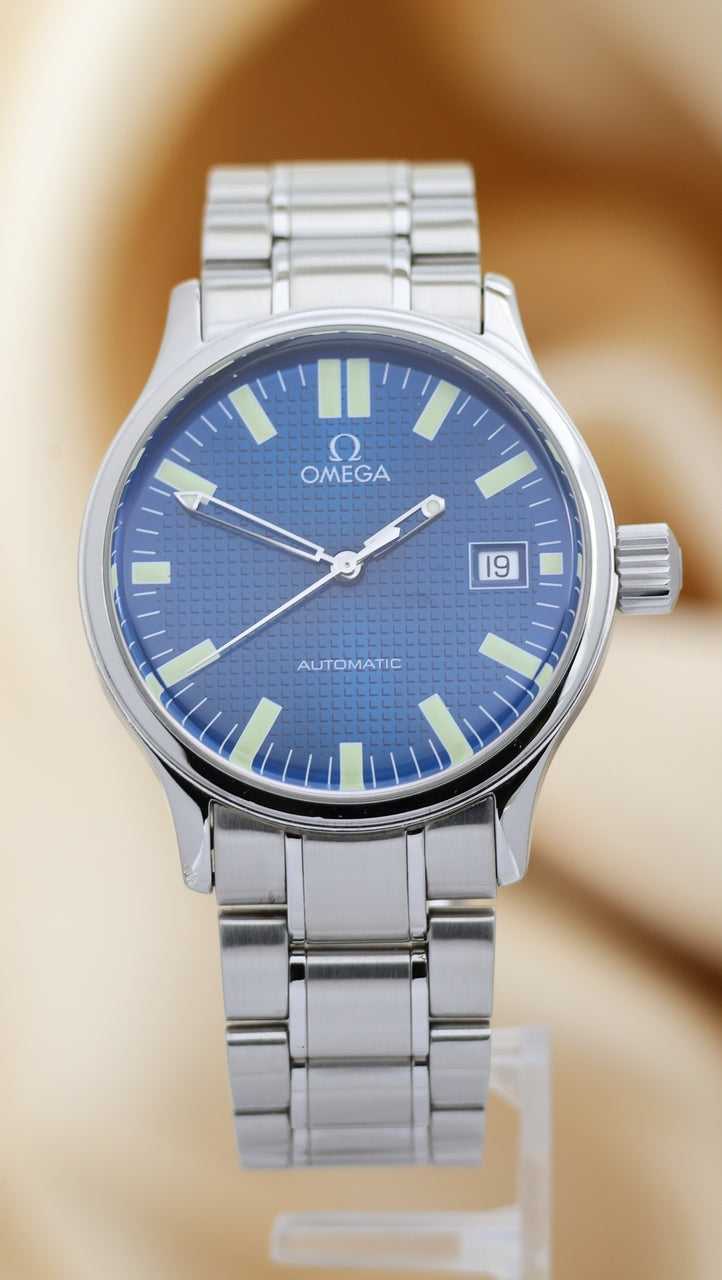 Omega Geneve Dynamic 'Electric blue' 36mm Automatik  5203810 - Thumbnail