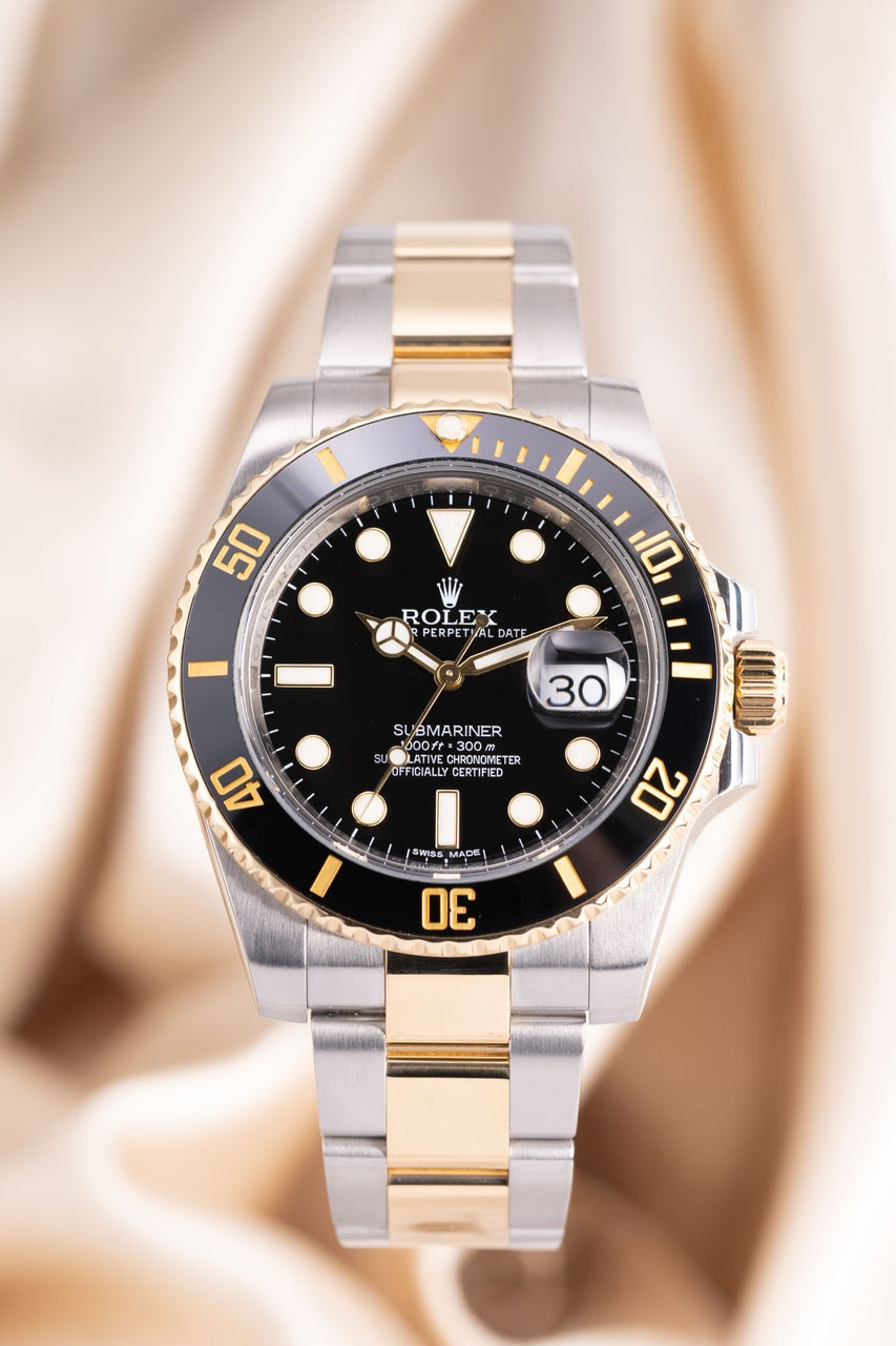 Rolex Submariner Date 40mm Stahl/Gold  116613LN - Thumbnail