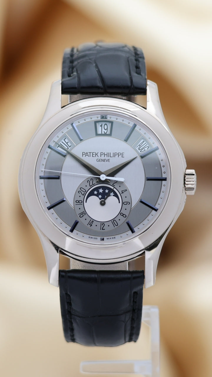 Patek Philippe Annual Calendar Mondphase 40mm Automatik Weißgold 5205G - Thumbnail