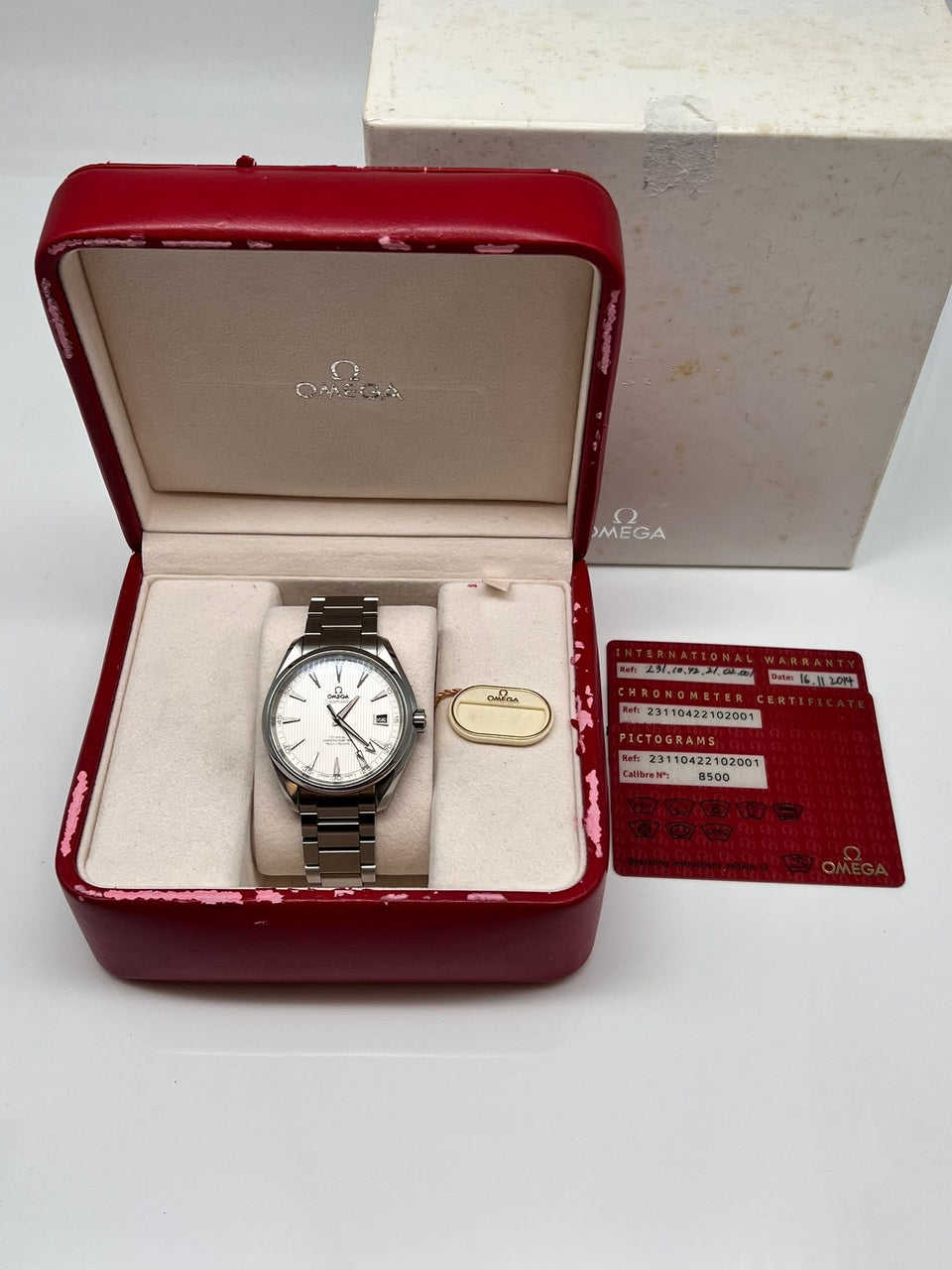 Omega Seamaster Aqua Terra Automatik Herrenuhr 23110422102001 - Papiere und oder Lieferumfang