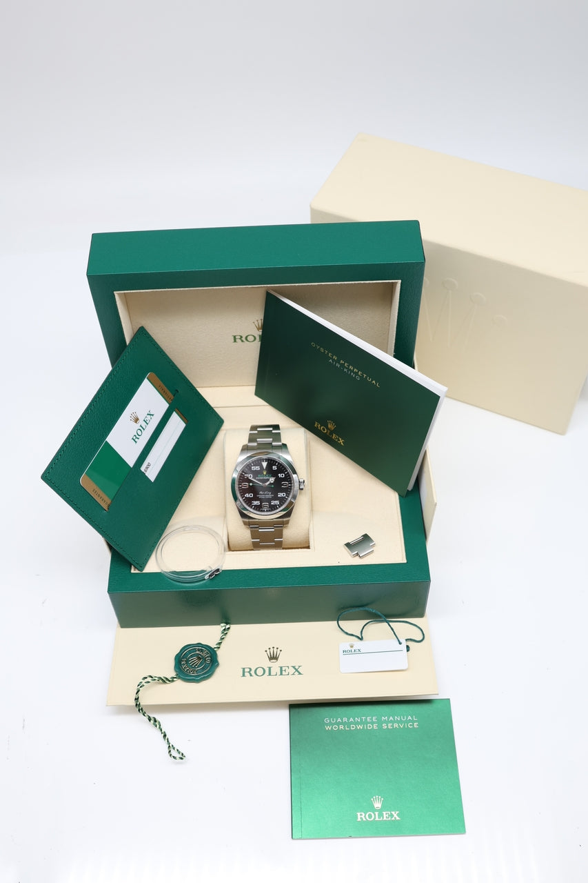 Rolex Air King 40mm Automatik LC100 116900 - Papiere und oder Lieferumfang