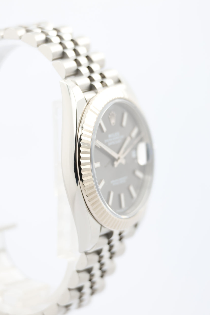 Rolex Datejust 41mm Automatik Rhodium Blatt Jubilee 126334 - Detailansicht 2
