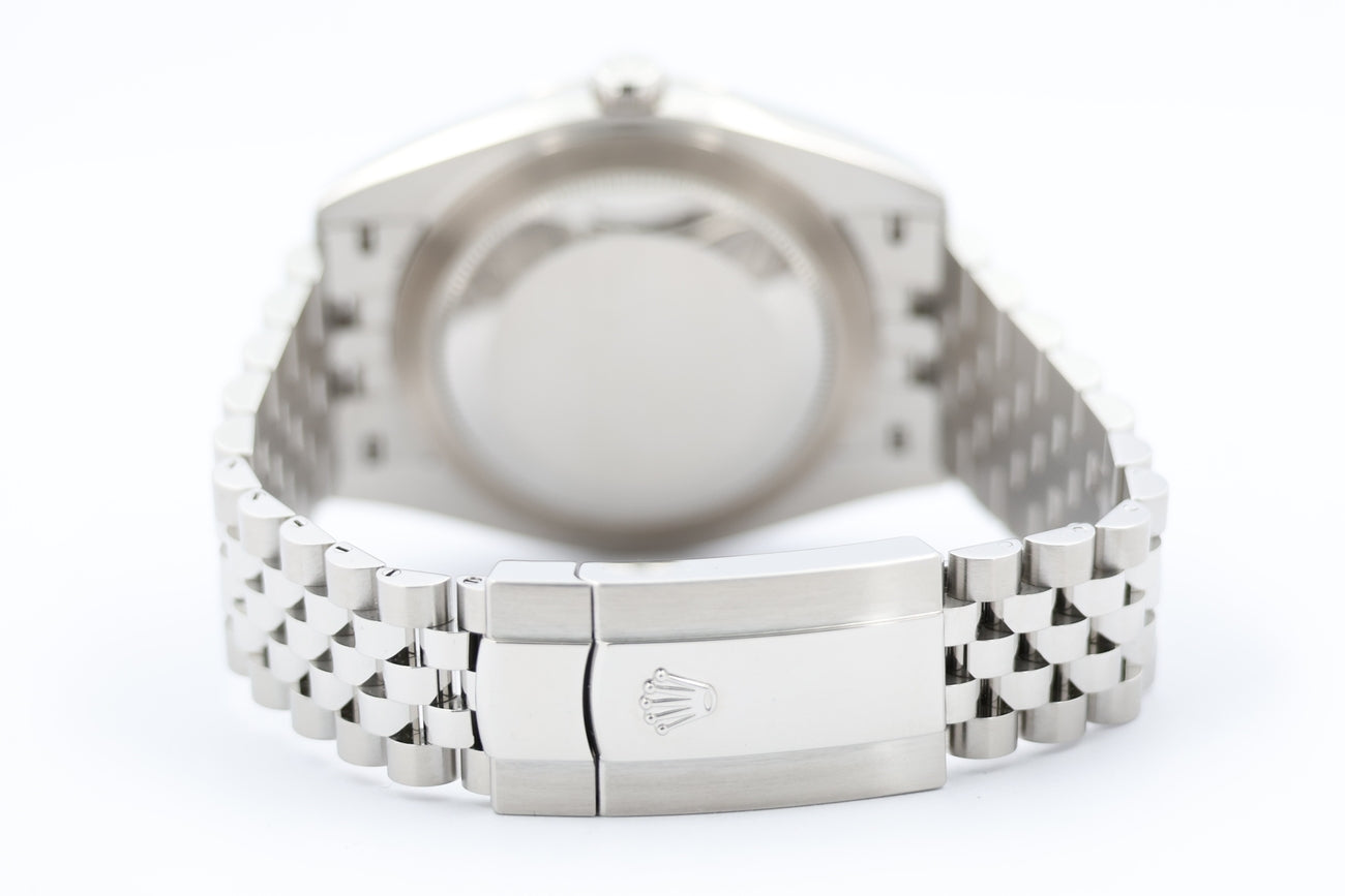 Rolex Datejust 41mm Automatik Rhodium Blatt Jubilee 126334 - Detailansicht 8