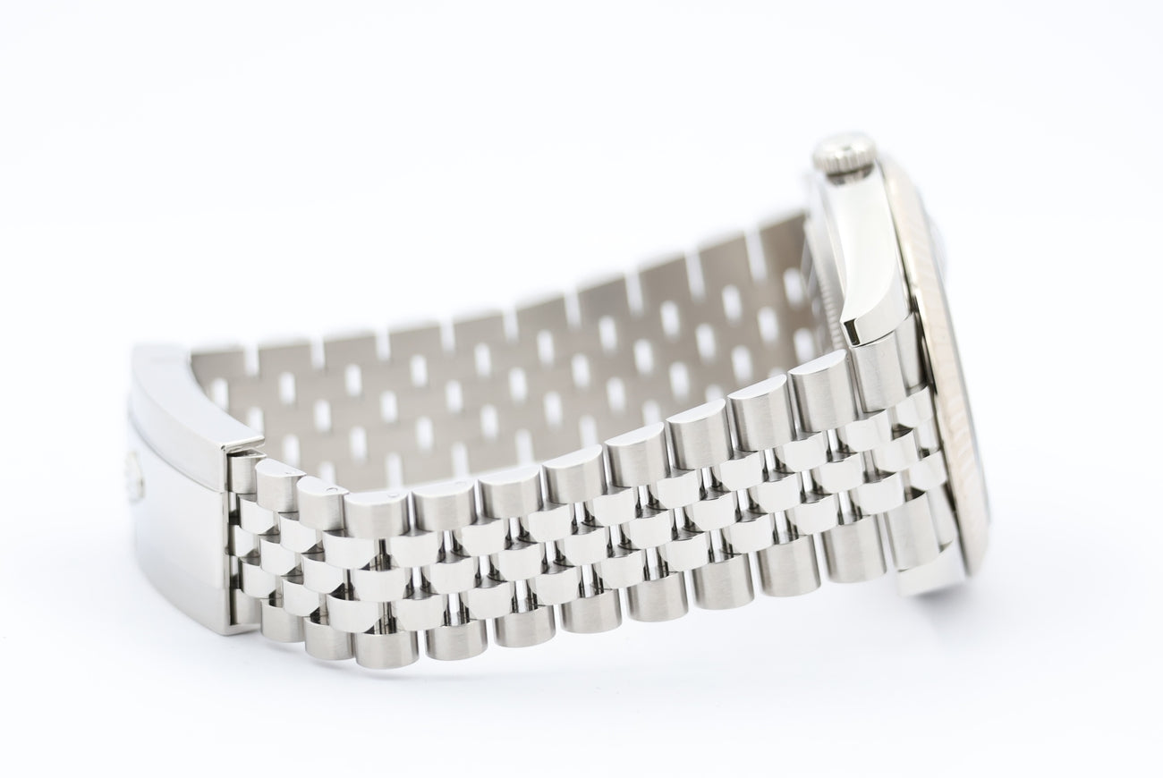 Rolex Datejust 41mm Automatik Rhodium Blatt Jubilee 126334 - Detailansicht 7
