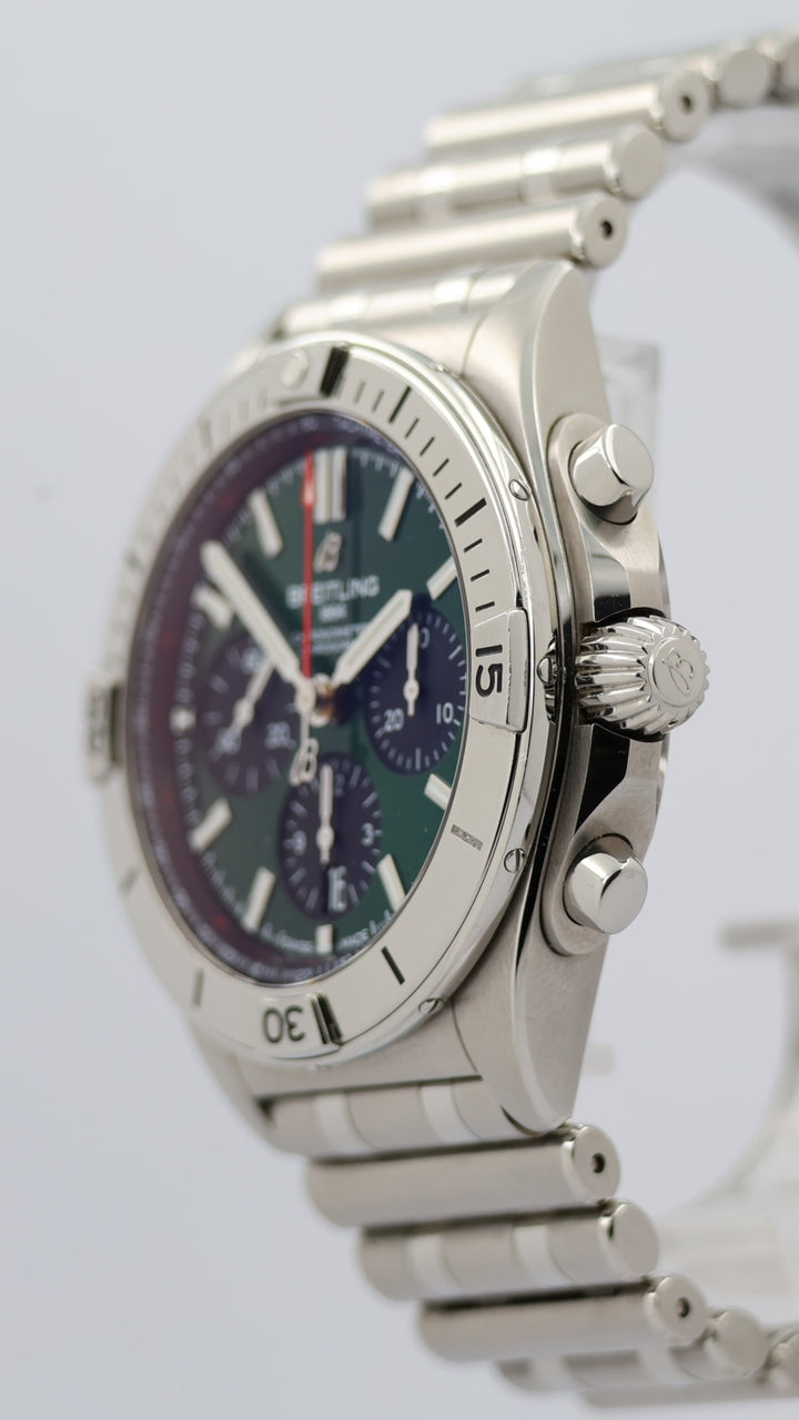 Breitling Chronomat B01 Bentley 42mm Grün Automatik AB0134 - Detailansicht 7