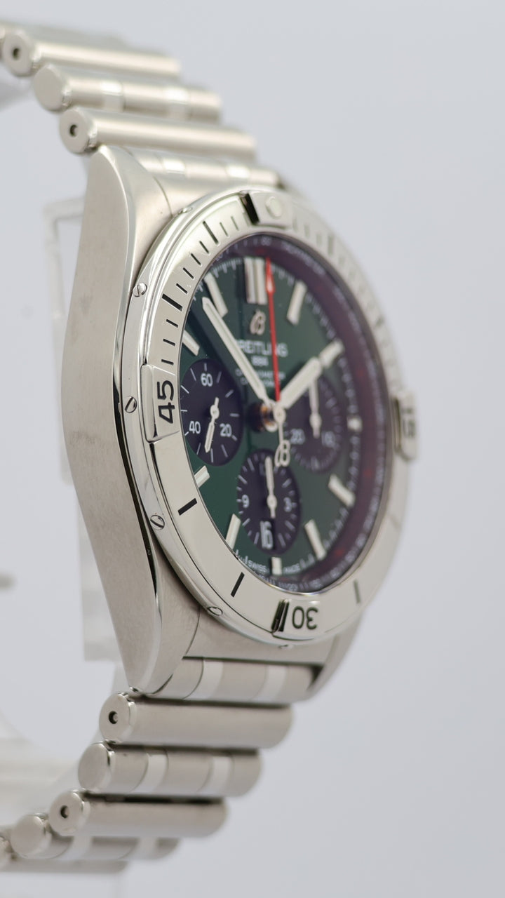 Breitling Chronomat B01 Bentley 42mm Grün Automatik AB0134 - Detailansicht 8