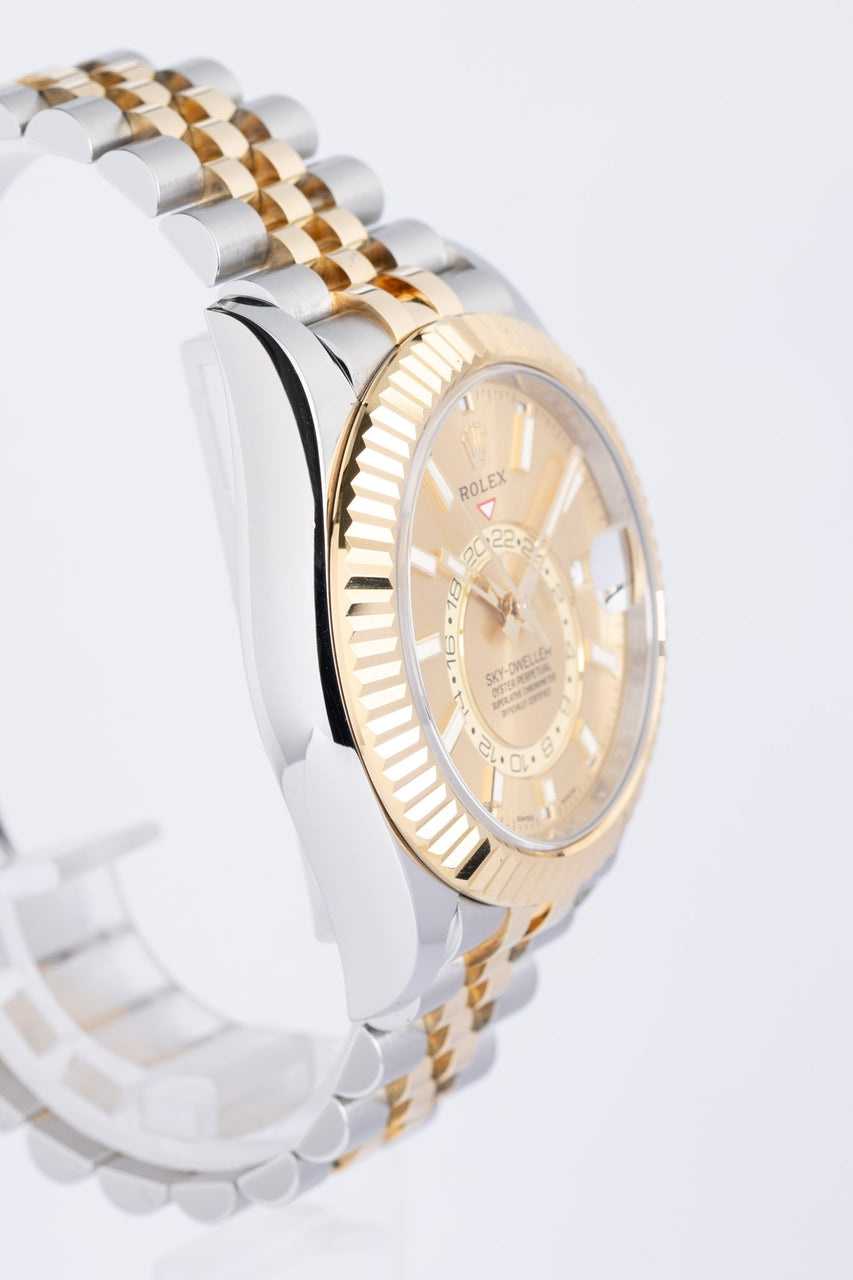 Rolex Sky-Dweller Automatik Herrenuhr Stahl/Gold Herrenuhr 326933 - Detailansicht 1