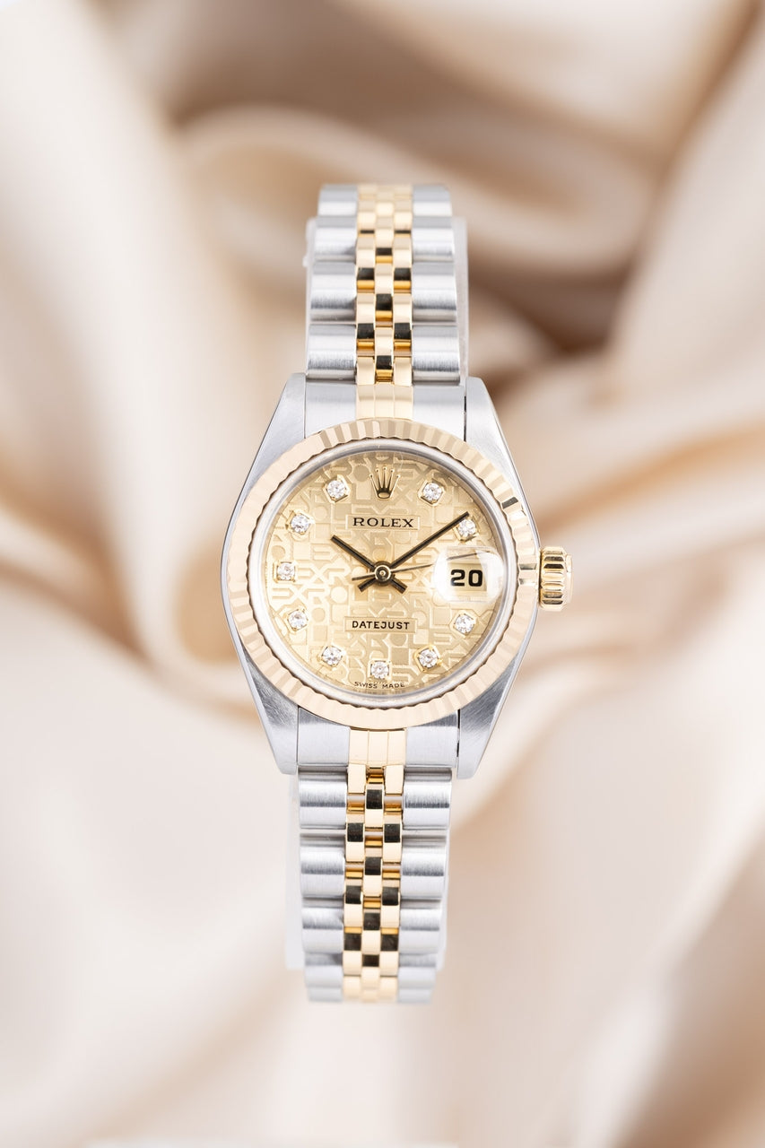 Rolex Lady-Datejust 26mm Diamant Computer Ziffernblatt 79173G - Thumbnail