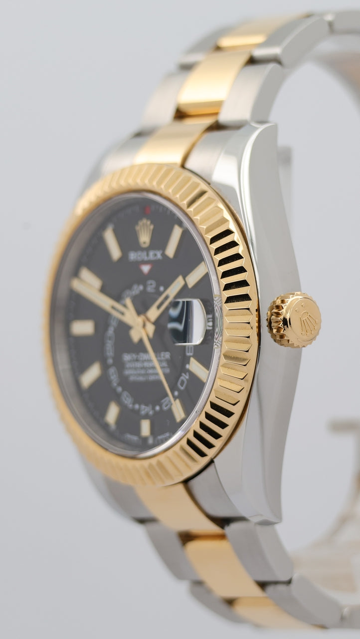 Rolex Sky-Dweller Automatik Herrenuhr Stahl/Gold 326933 - Detailansicht 7