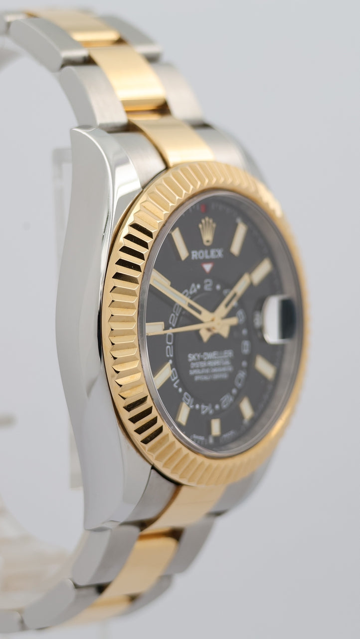 Rolex Sky-Dweller Automatik Herrenuhr Stahl/Gold 326933 - Detail view 8