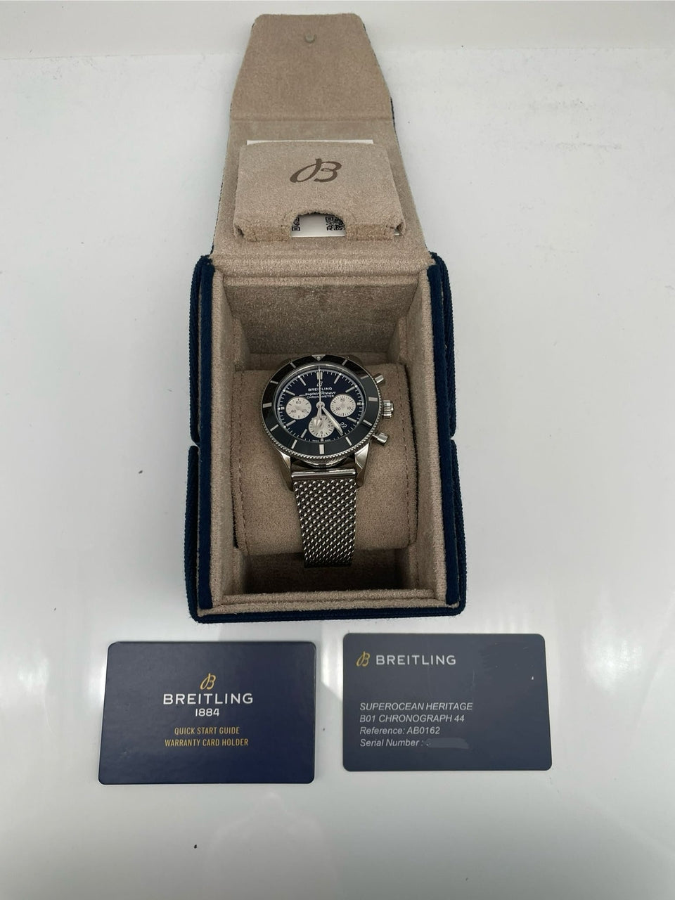 Breitling Superocean Heritage II  B01 Chronograph 44mm AB0162 - Papiere und oder Lieferumfang