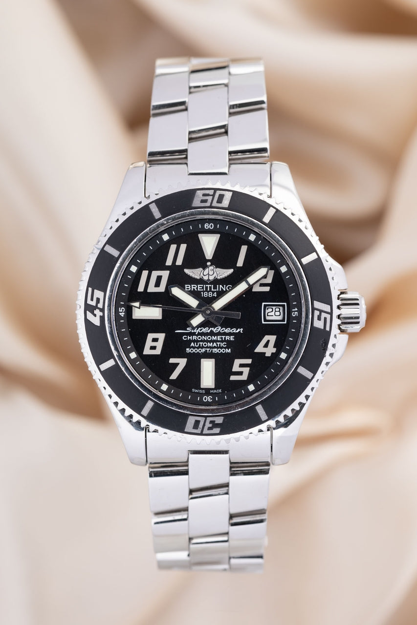 Breitling Superocean 42mm Automatik Herrenuhr A17364 - Thumbnail