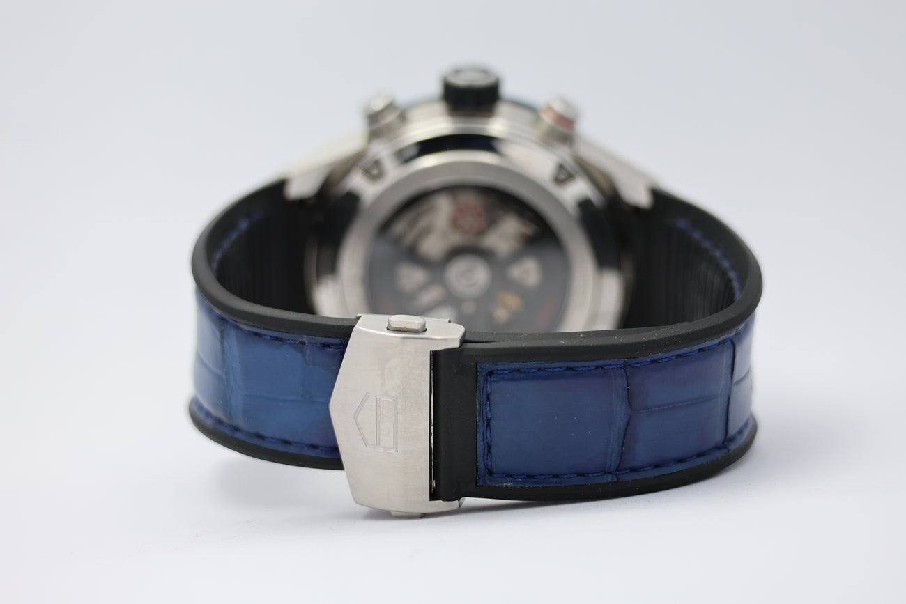 Tag Heuer Carrera Calibre HEUER 01 Skeleton  CAR201T-0 Box + og. Papiere