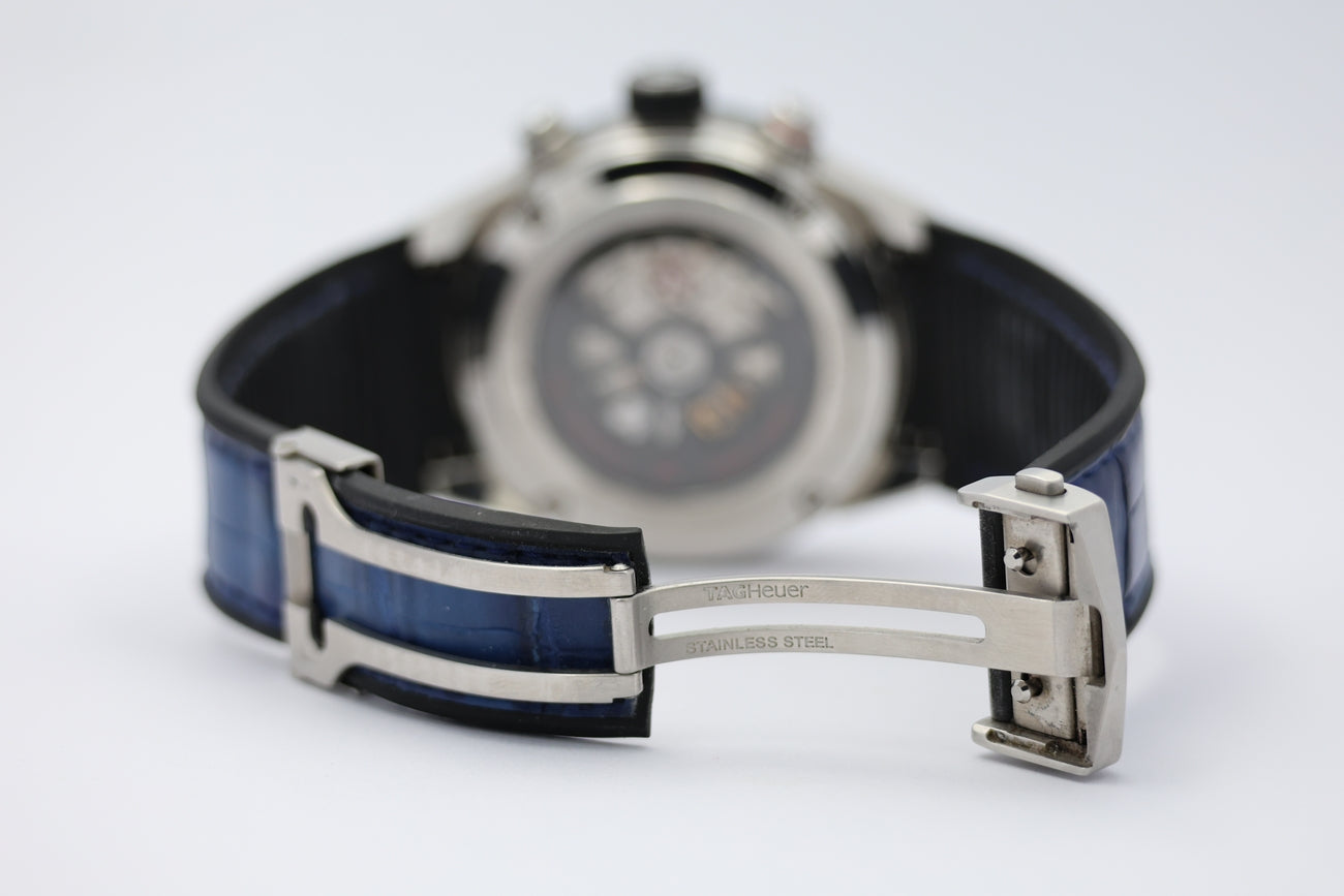 Tag Heuer Carrera Calibre HEUER 01 Skeleton  CAR201T-0 Box + og. Papiere