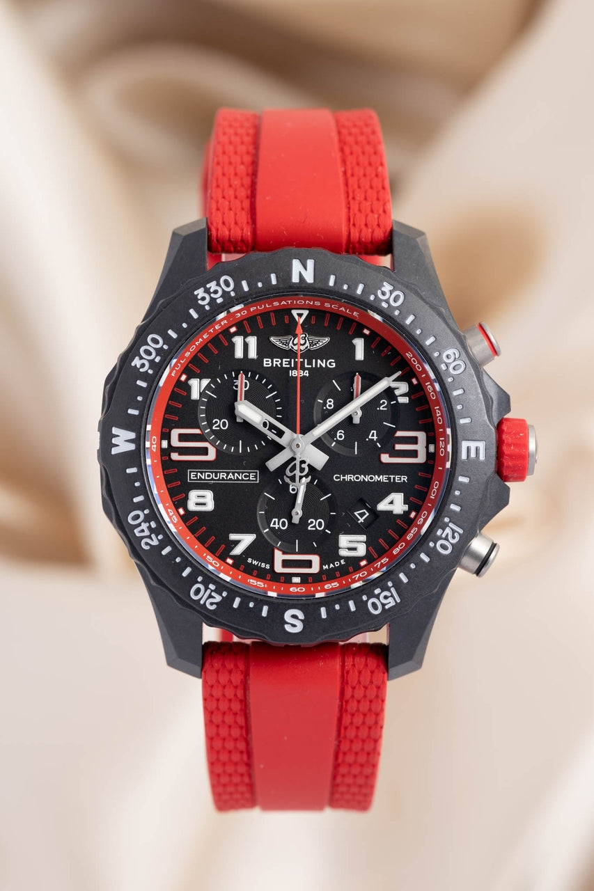 Breitling Endurance Pro 38mm Quarz "Air Asia" Rot X83310 - Thumbnail