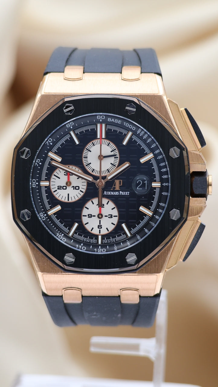 Audemars Piguet Royal Oak Offshore Chronograph	 26401RO Box + og. Papiere