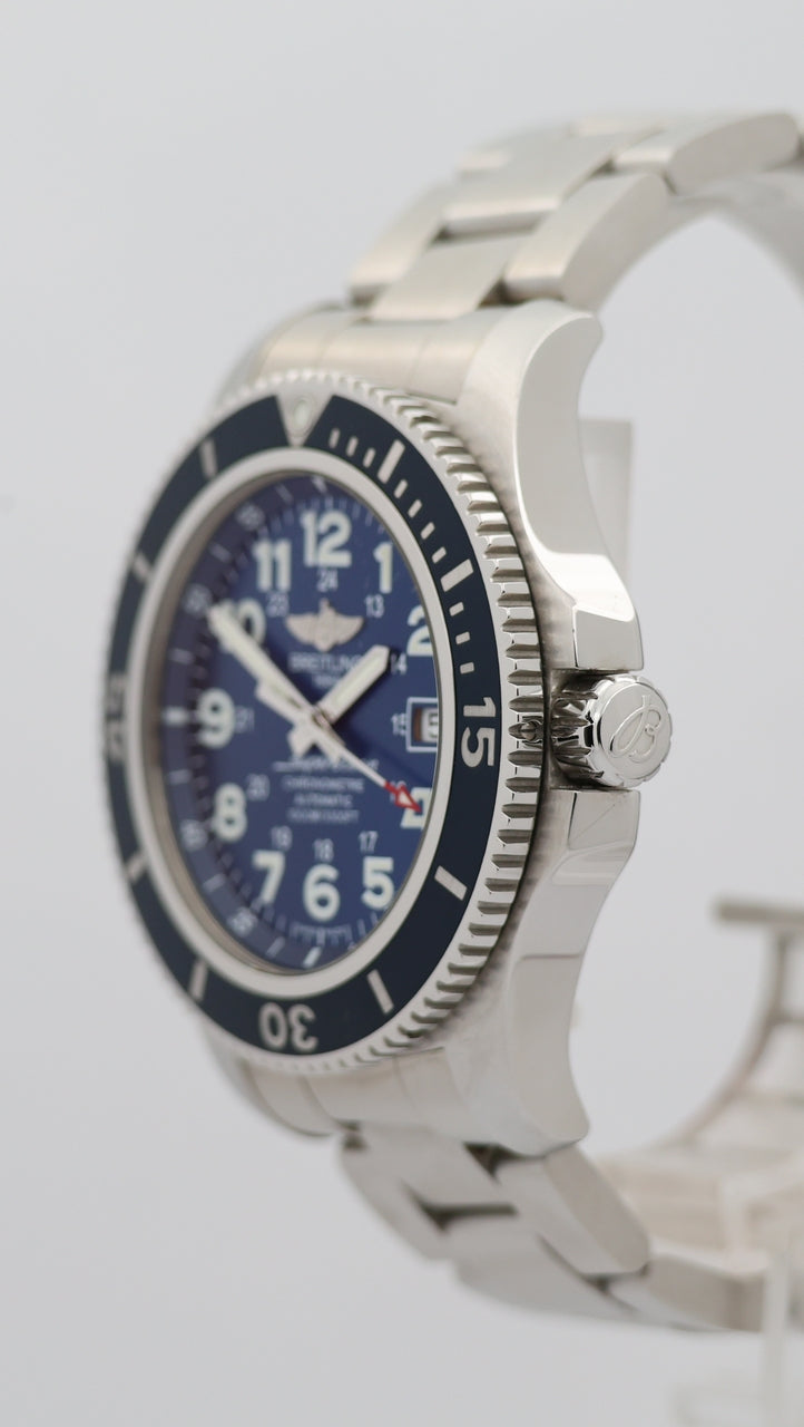 Breitling Superocean II 44 Automatik Blau A17392 - Detailansicht 7