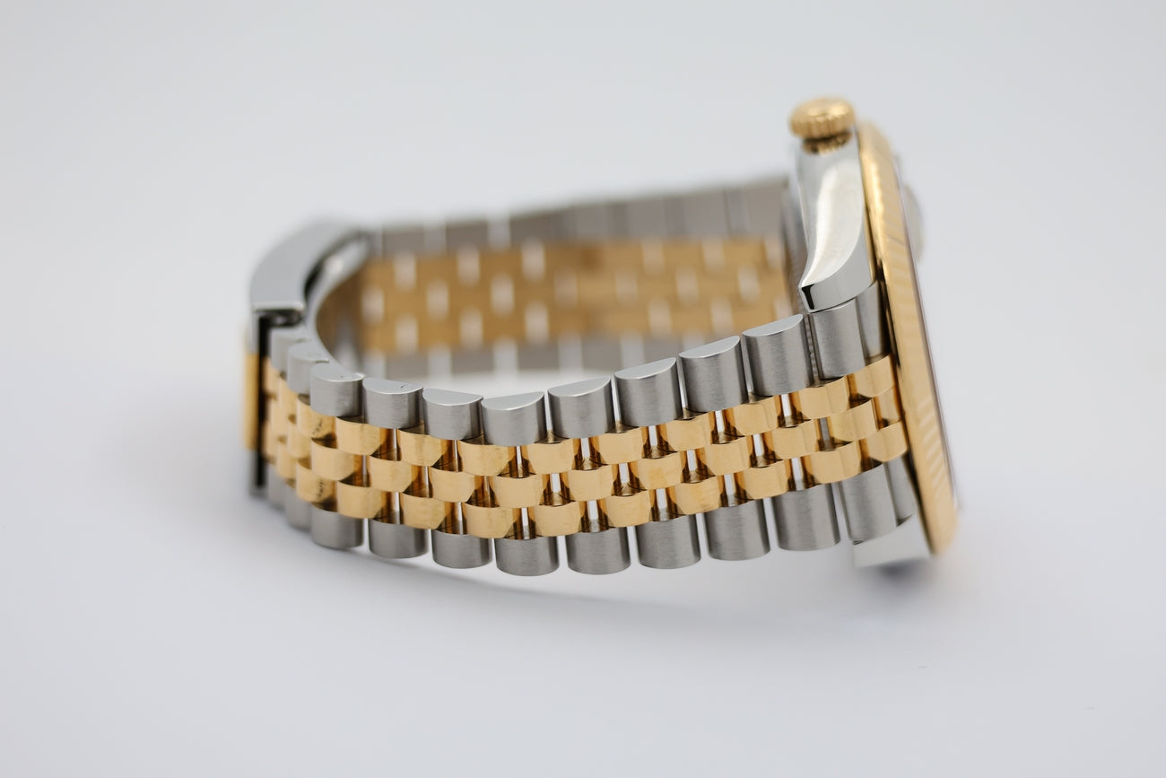 Rolex Datejust Automatik Herrenuhr Stahl/Gold 41mm 126333 - Detailansicht 4