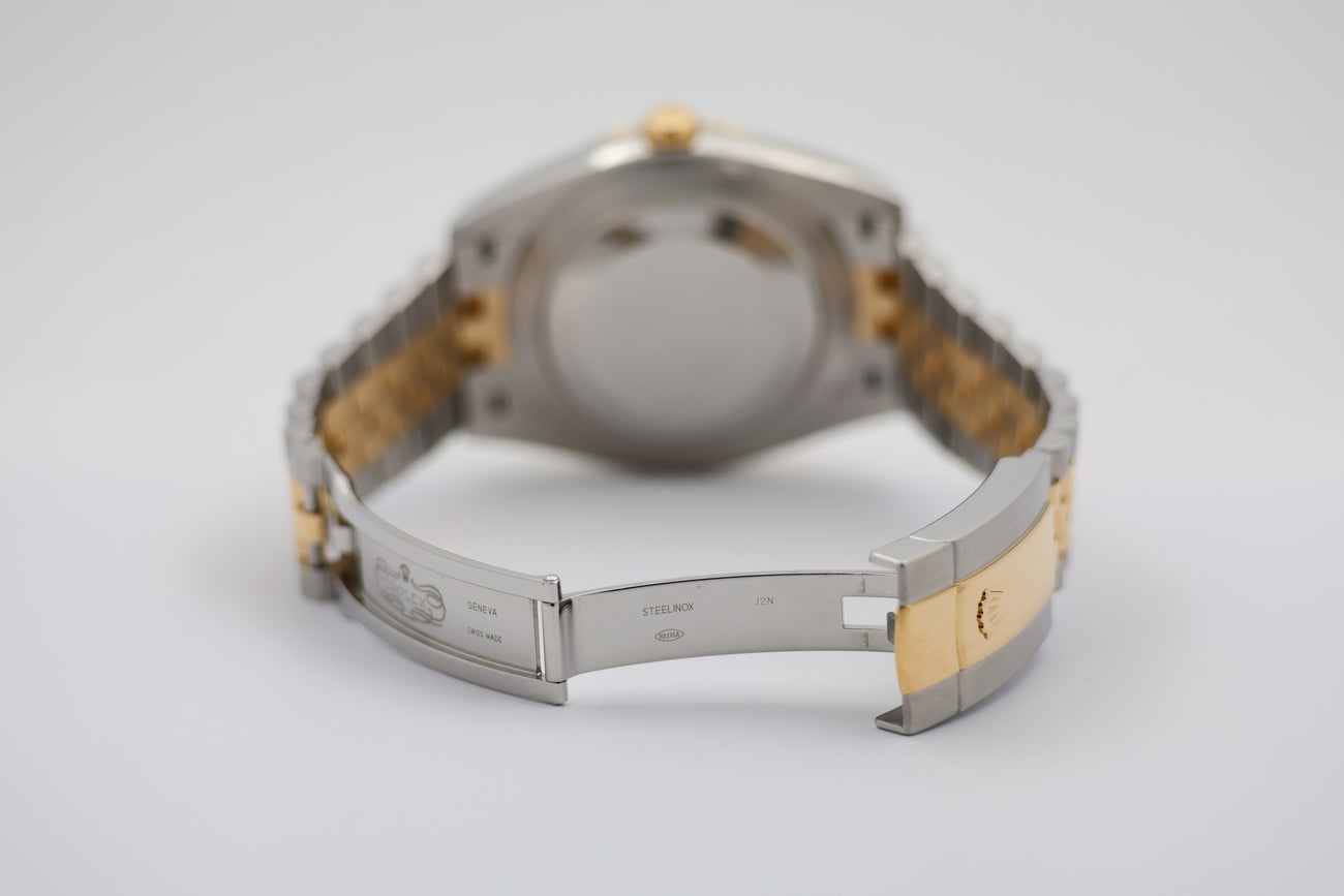 Rolex Datejust Automatik Herrenuhr Stahl/Gold 41mm 126333 - Detailansicht 6